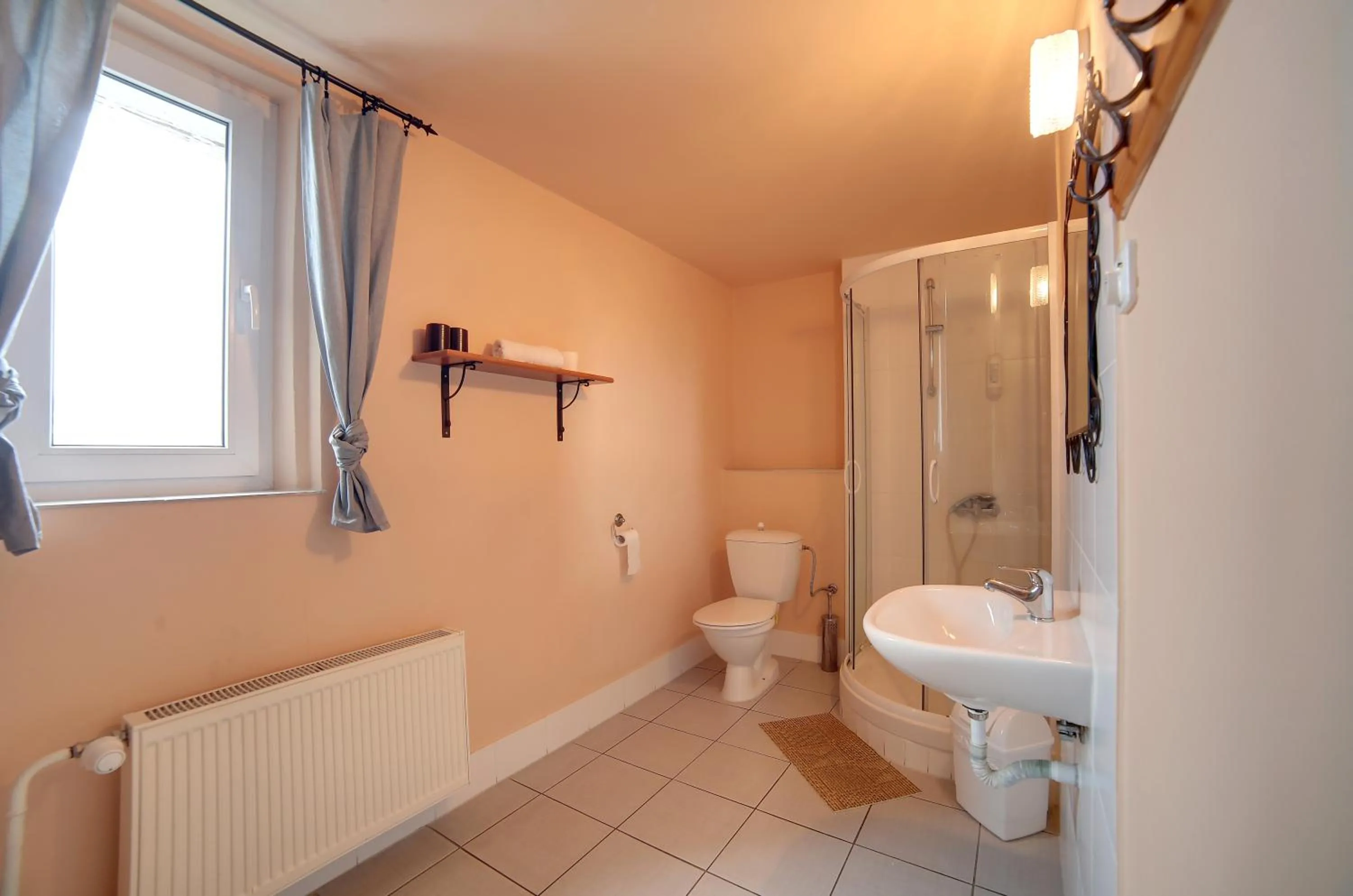 Toilet in Hotel Plesivec