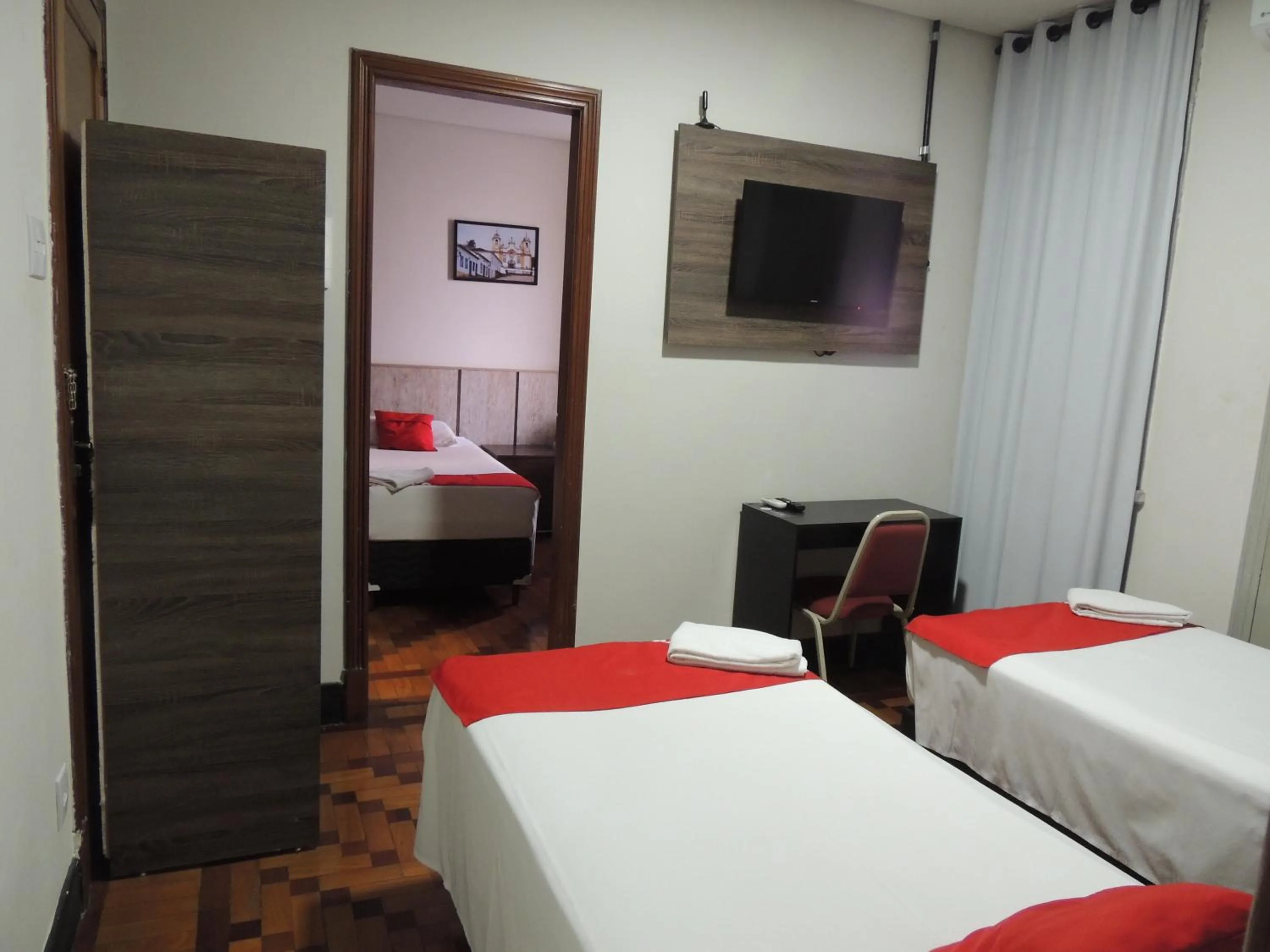 Bed in Hotel Gontijo Belo Horizonte - Próximo a Rodoviária e Praça Sete