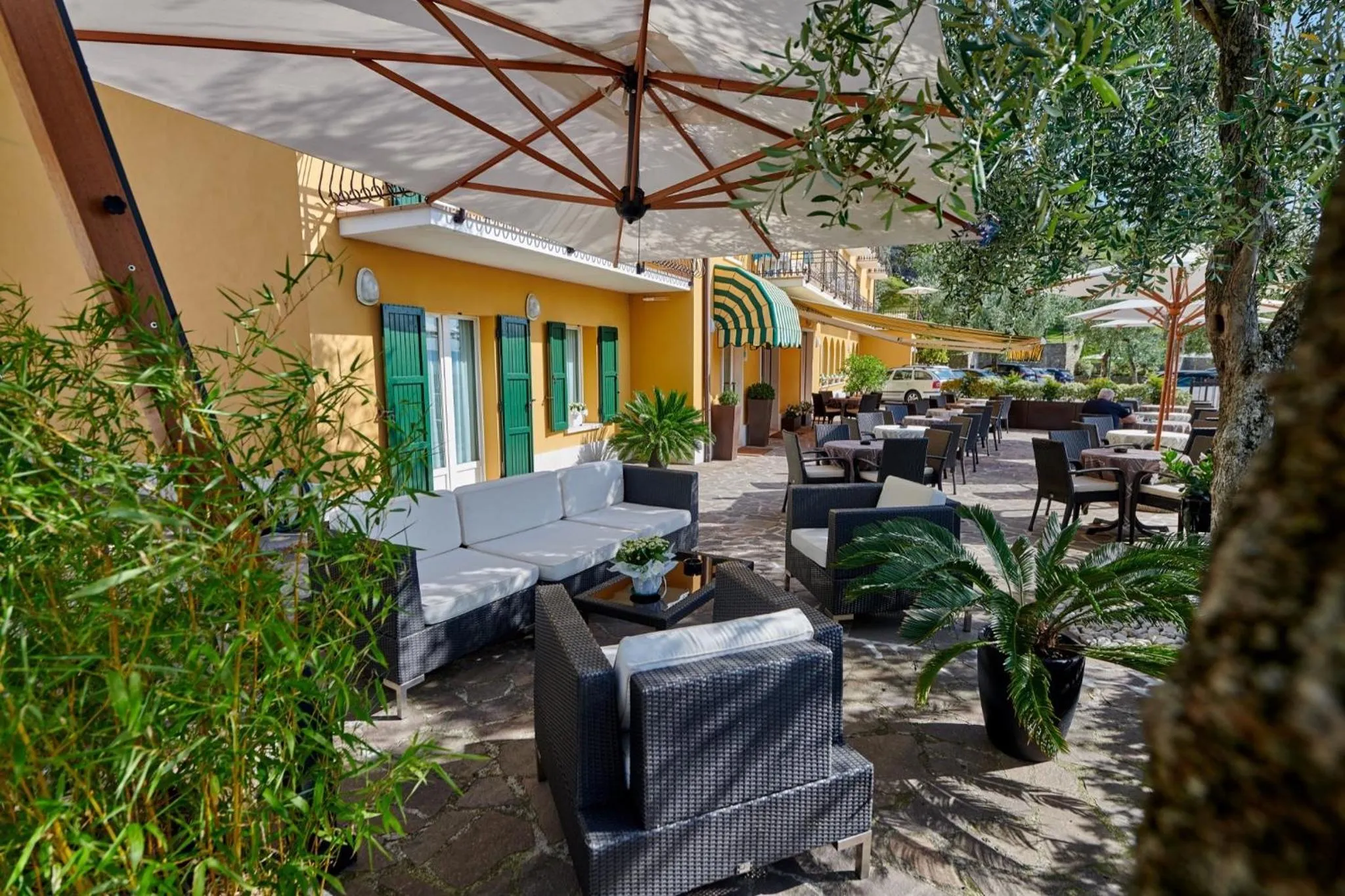Balcony/Terrace in Albergo Del Garda