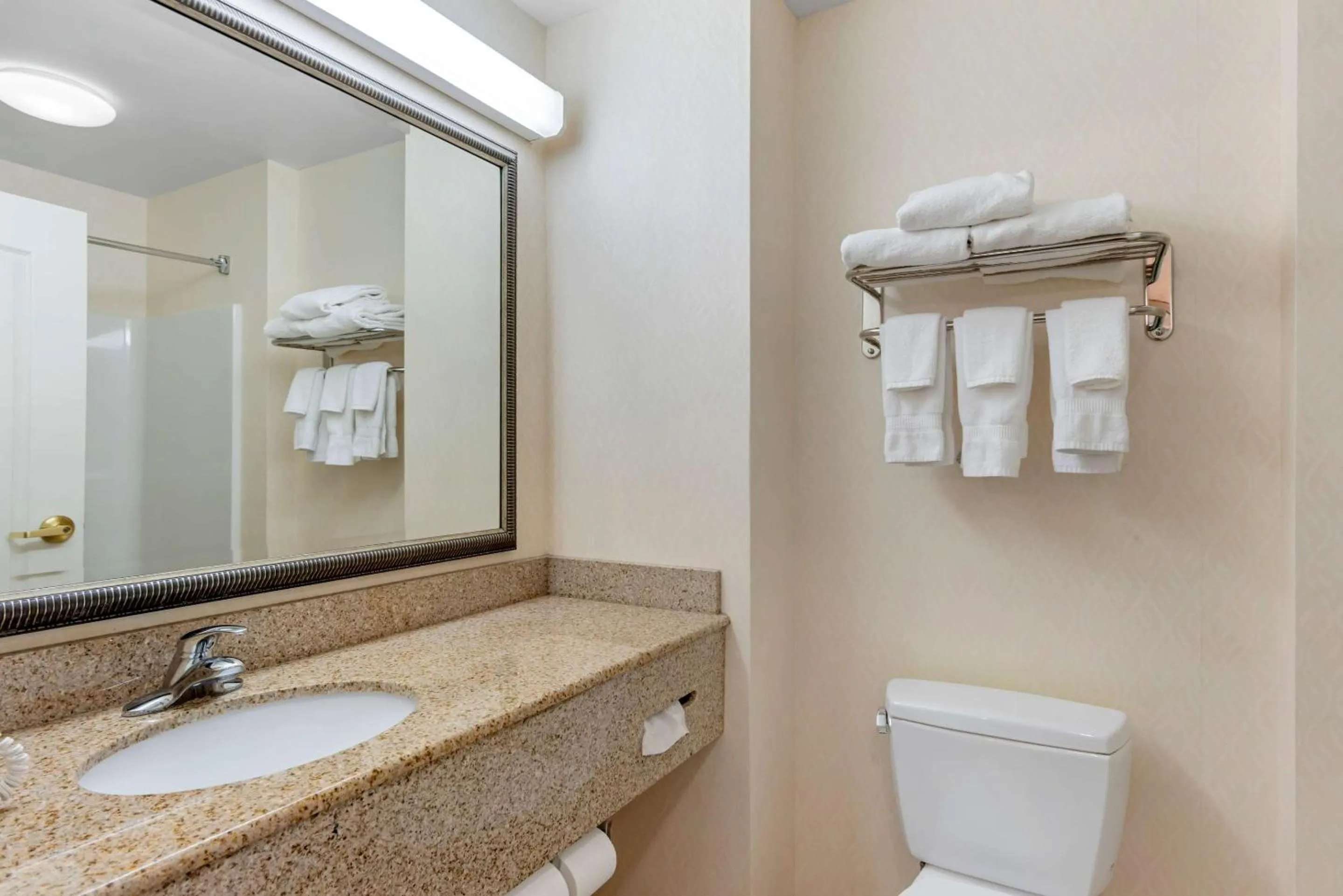 Bedroom in Comfort Inn & Suites Dover near Speedway