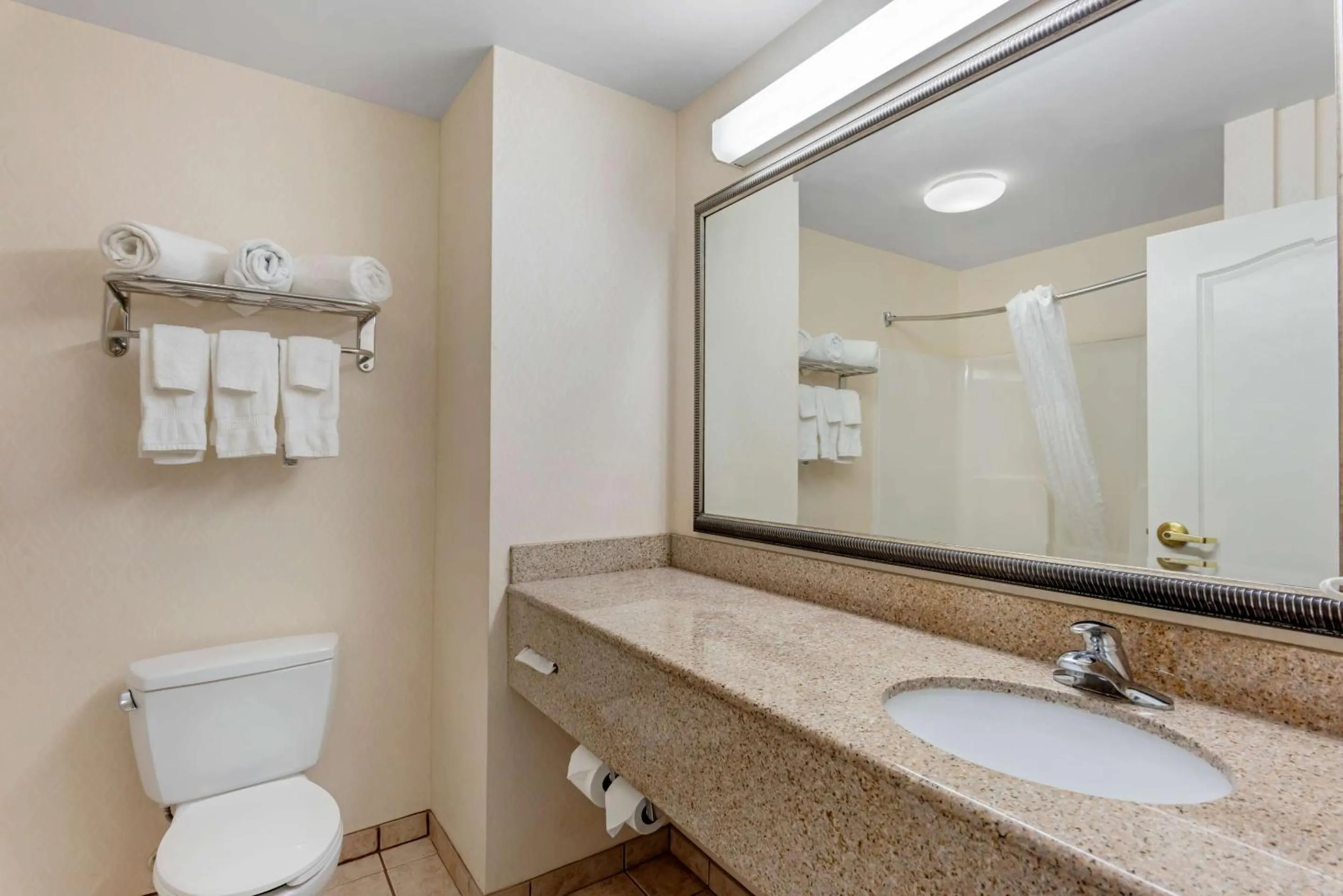 Bedroom in Comfort Inn & Suites Dover near Speedway