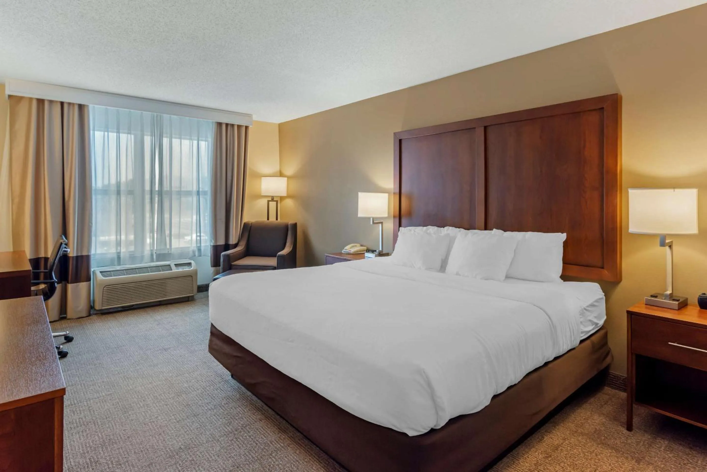 Bedroom, Bed in Comfort Inn & Suites Dover near Speedway