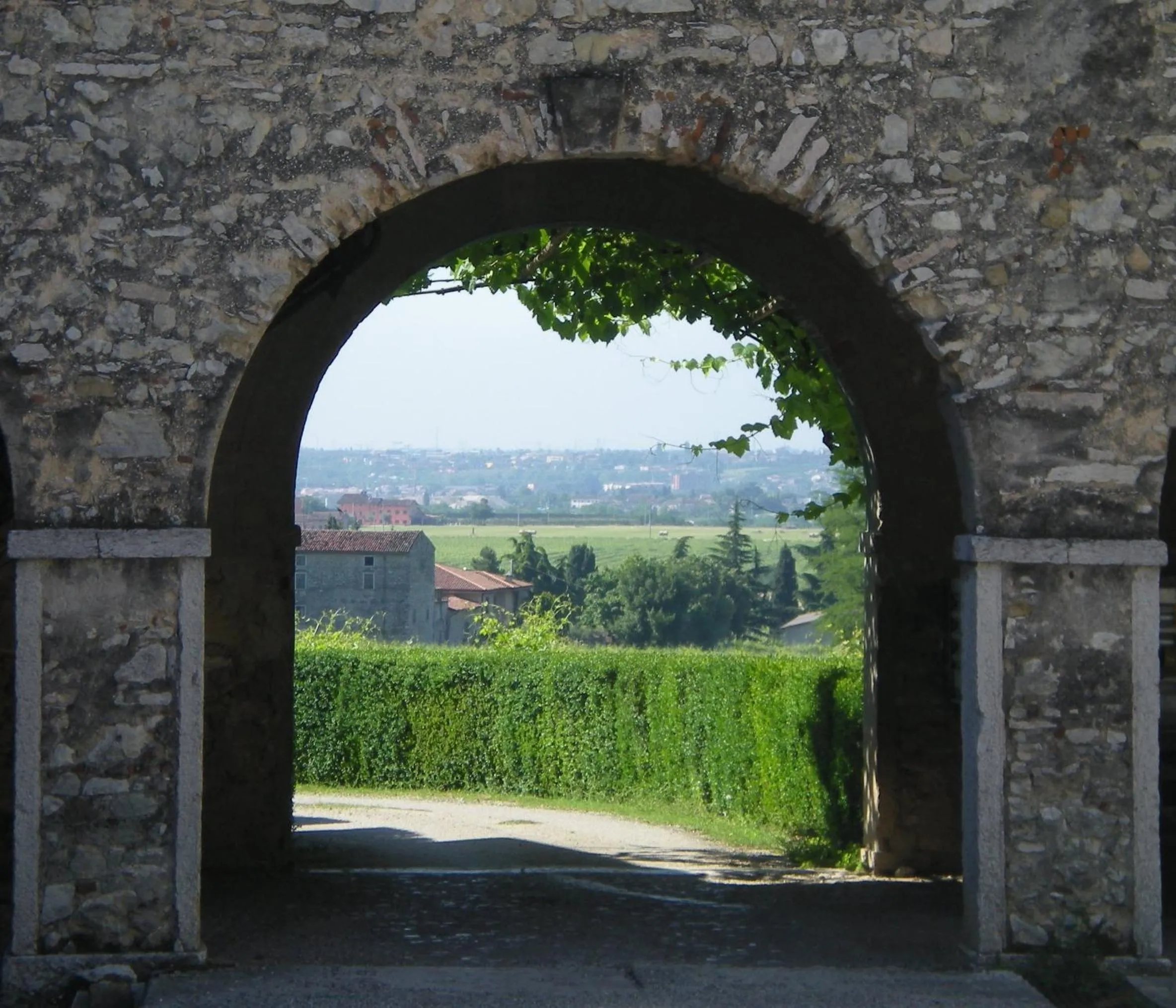 Facade/entrance in La Foresteria Serego Alighieri