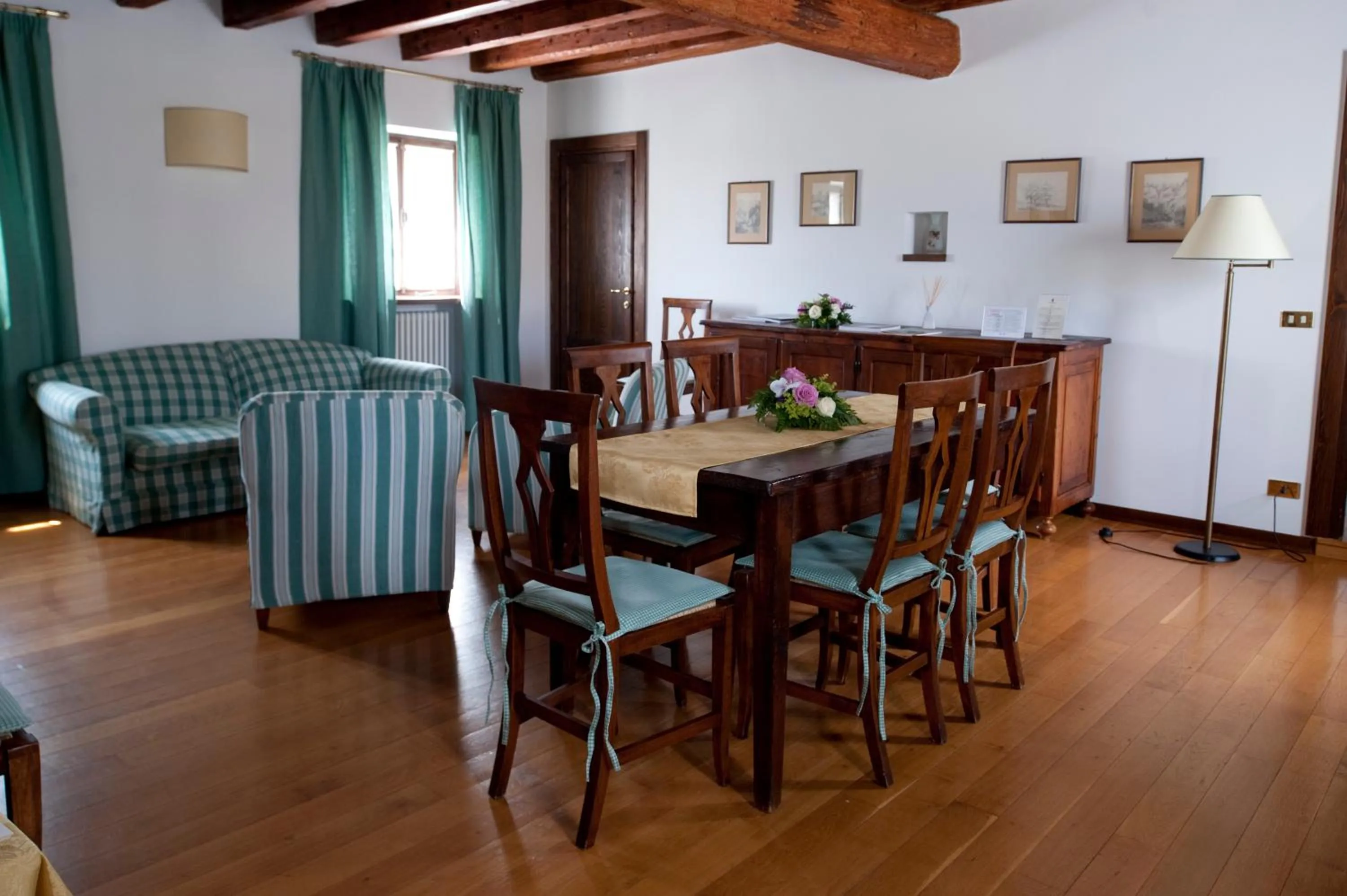 Living room in La Foresteria Serego Alighieri