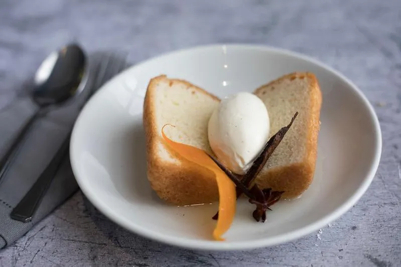 Food in Logis Hôtel - Restaurant Maison Claude Darroze