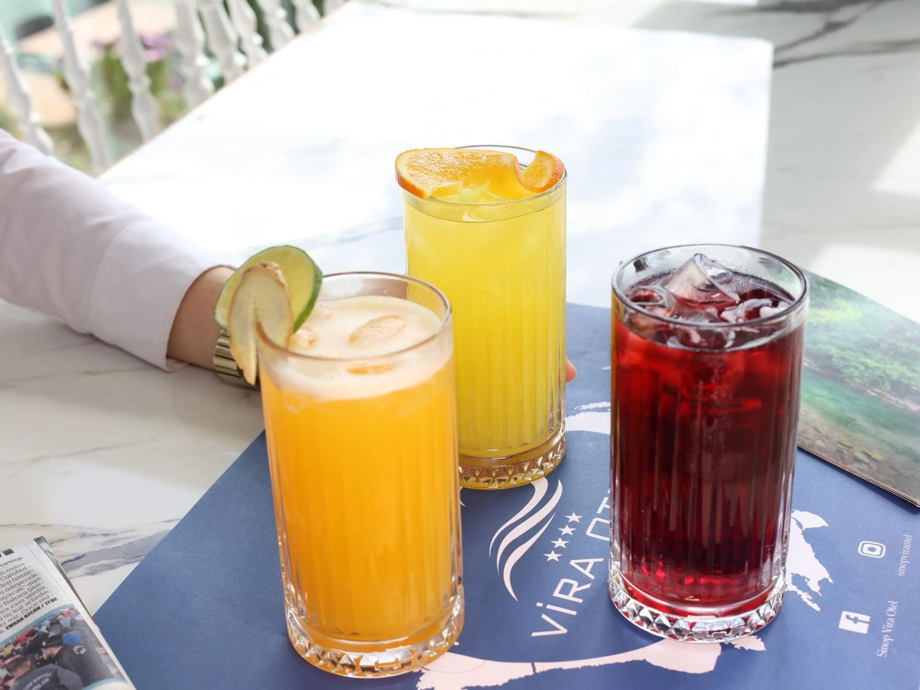 Food and drinks in Vira Otel Suites