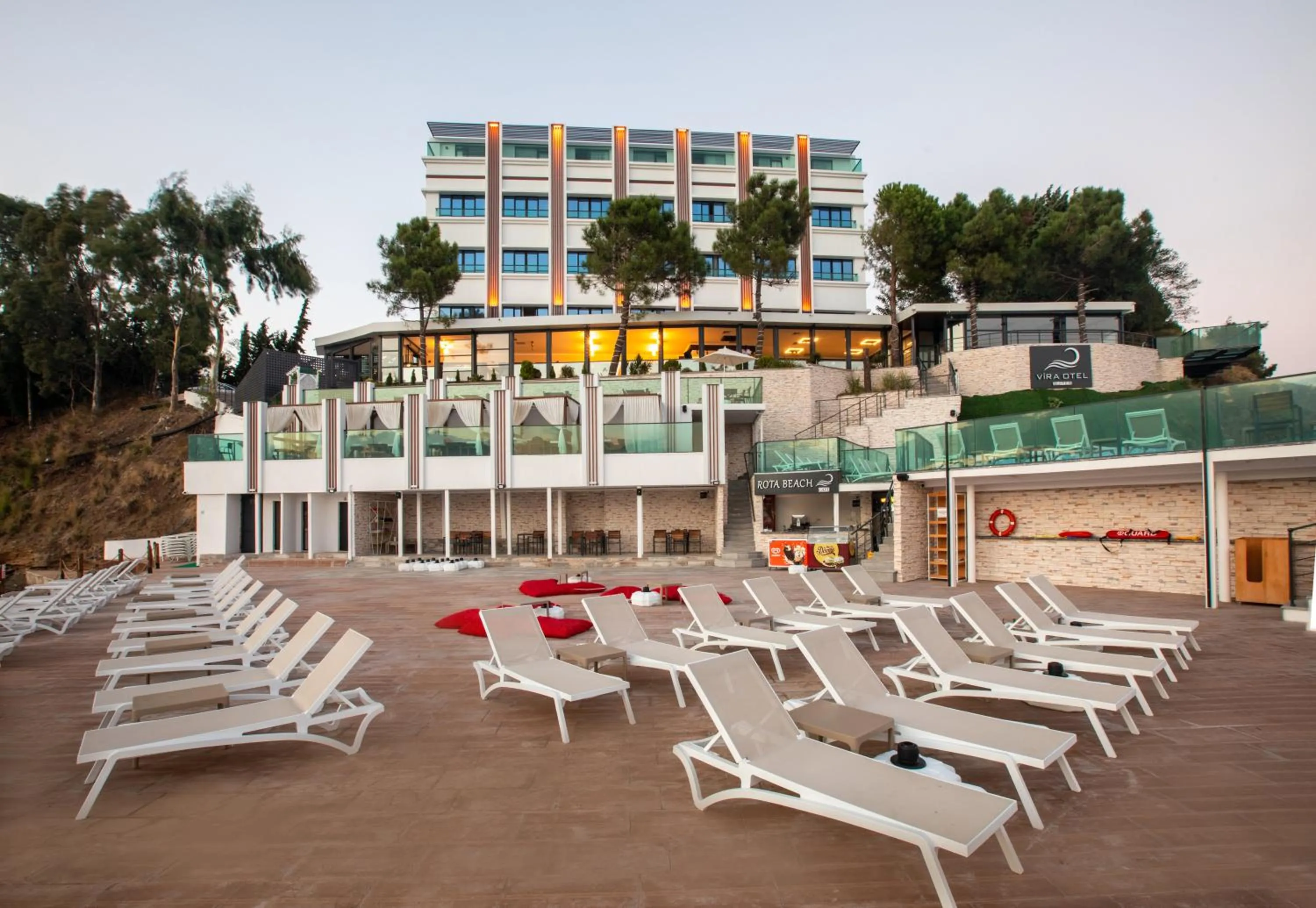Swimming pool in Vira Otel Suites