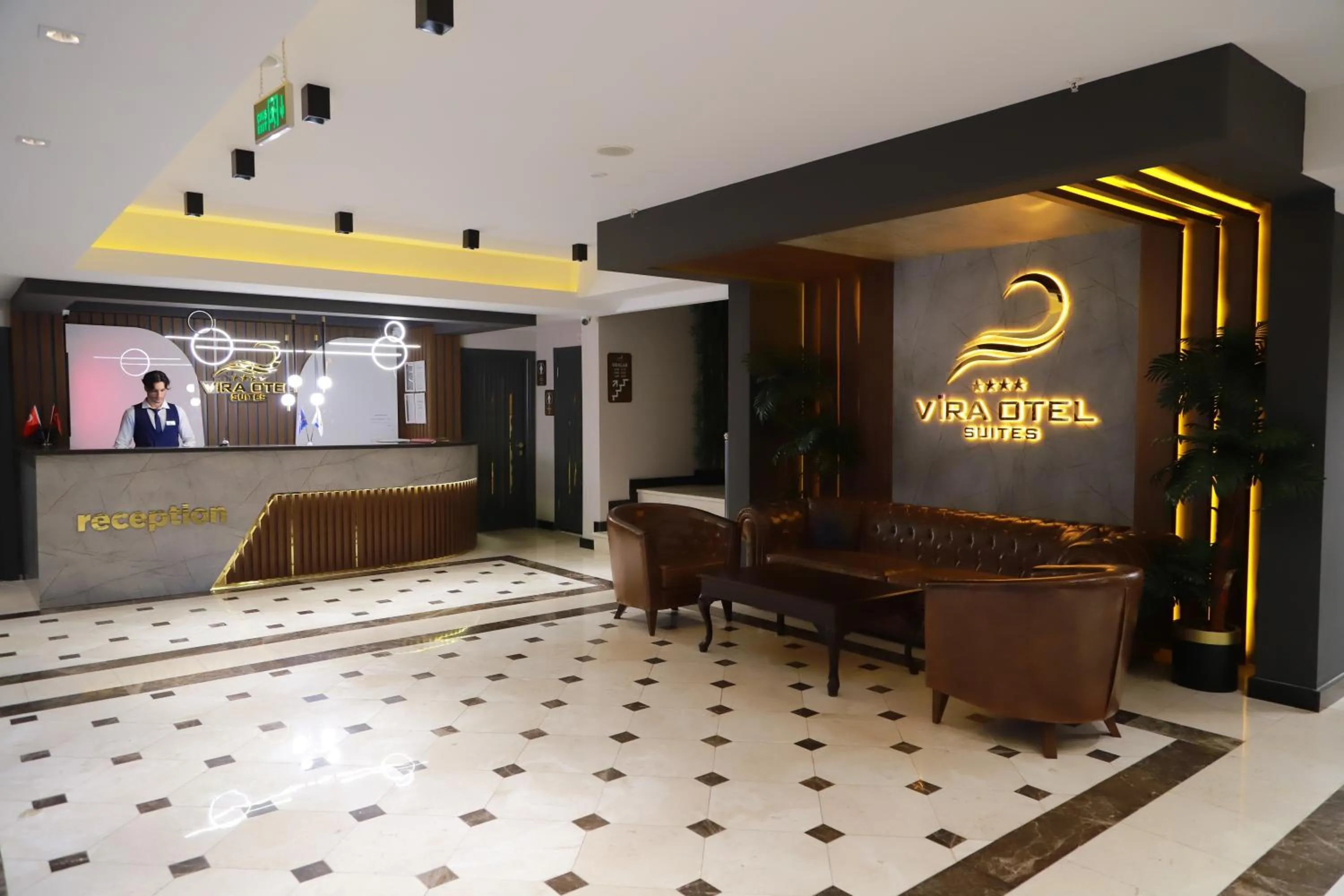 Lobby or reception in Vira Otel Suites