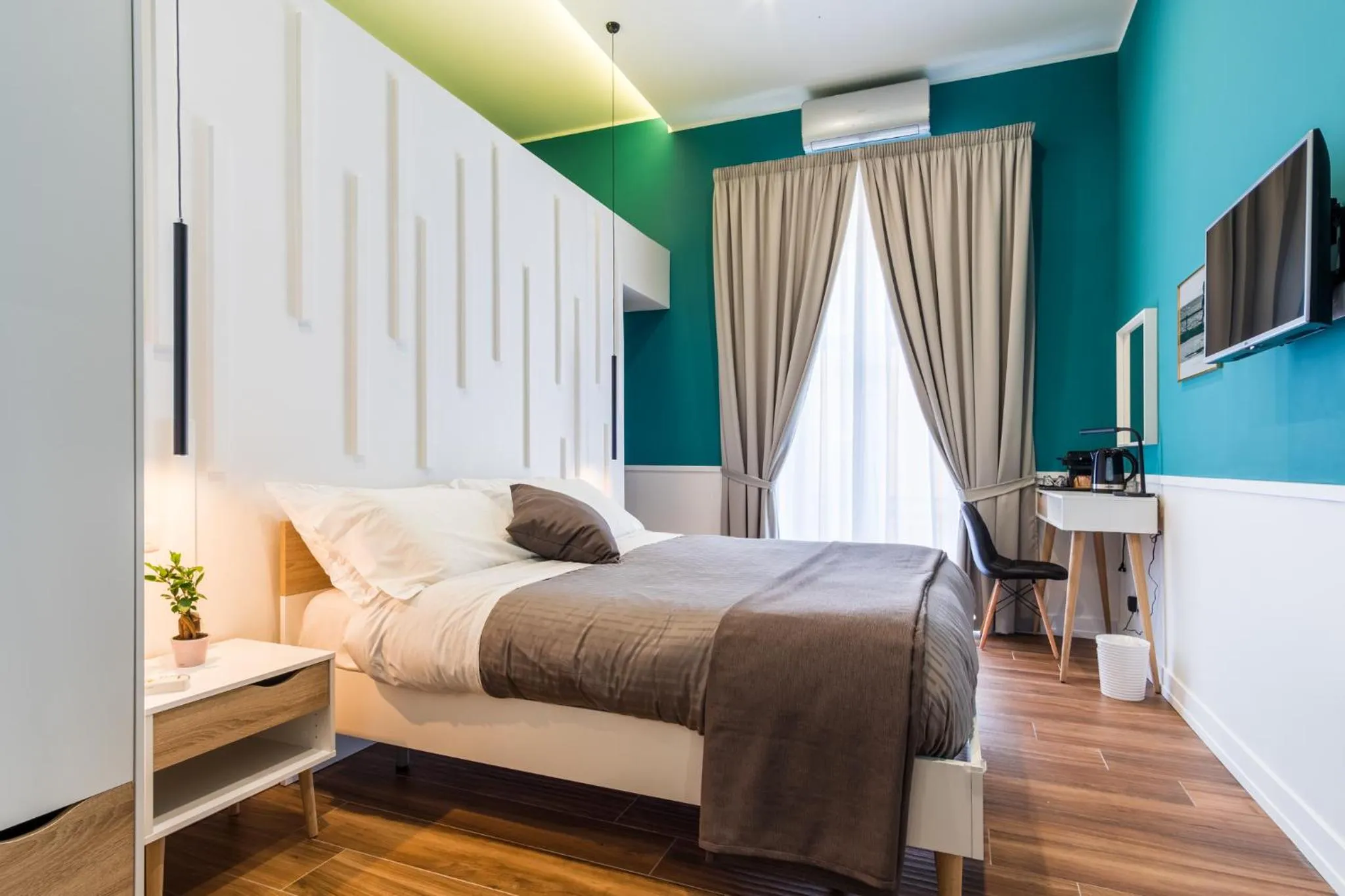 Bed in VistaViva B&B