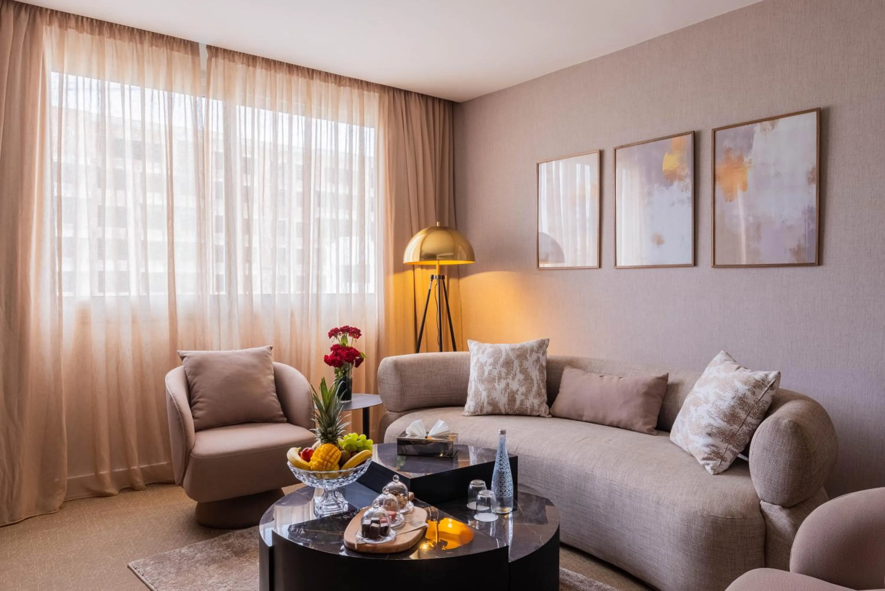 Seating area in Kenzi Solazur