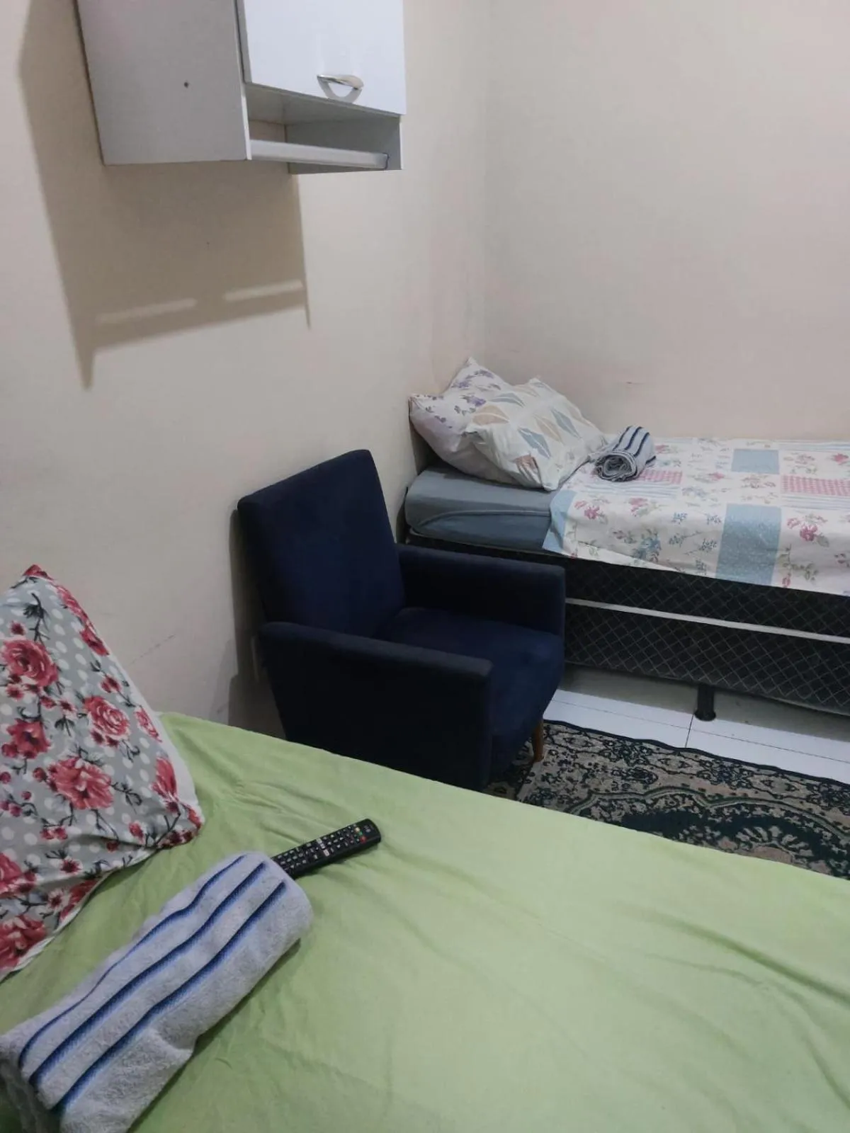 Bed in Pousada Cantinho da Família