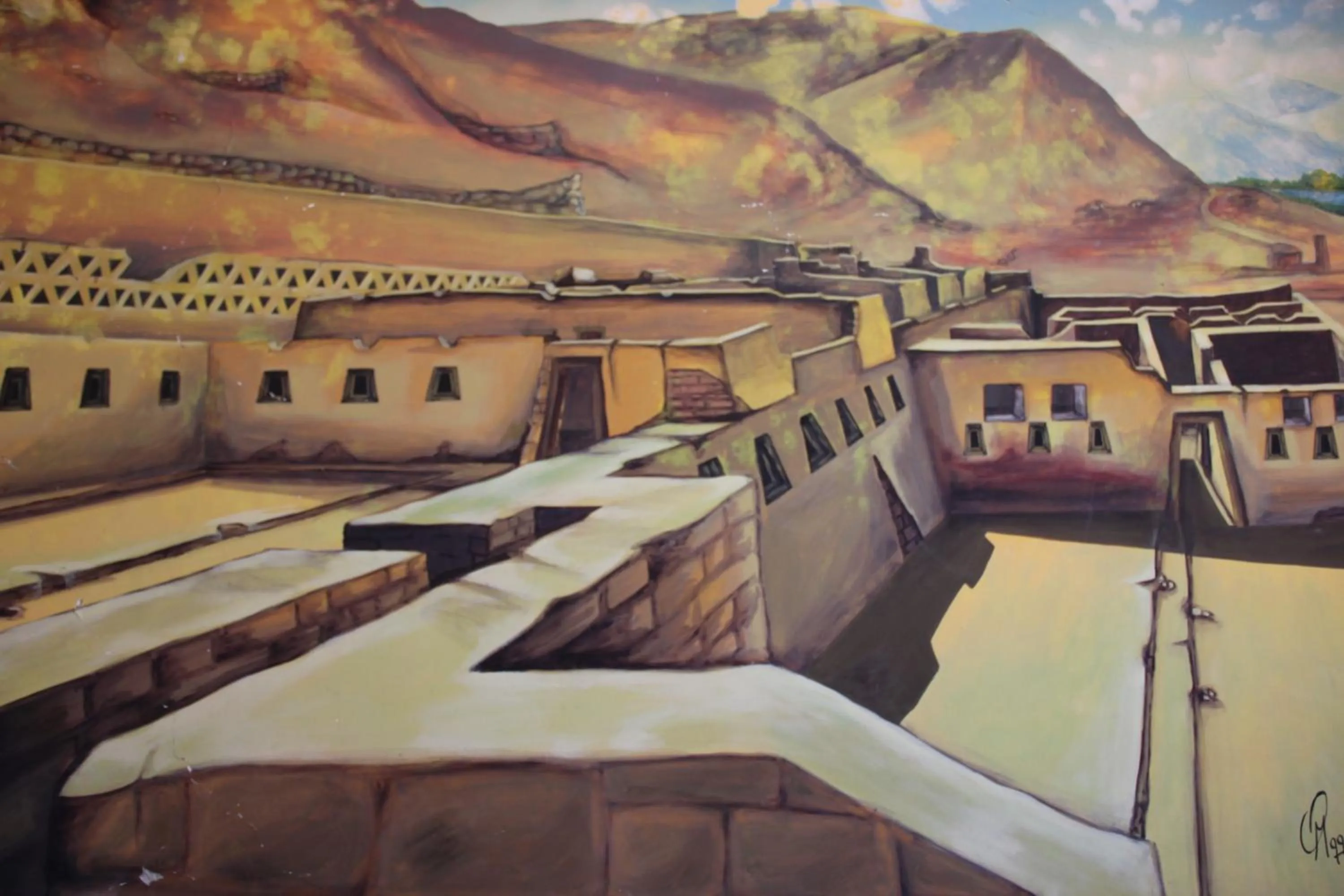 Lobby or reception in Hostal Tambo Colorado