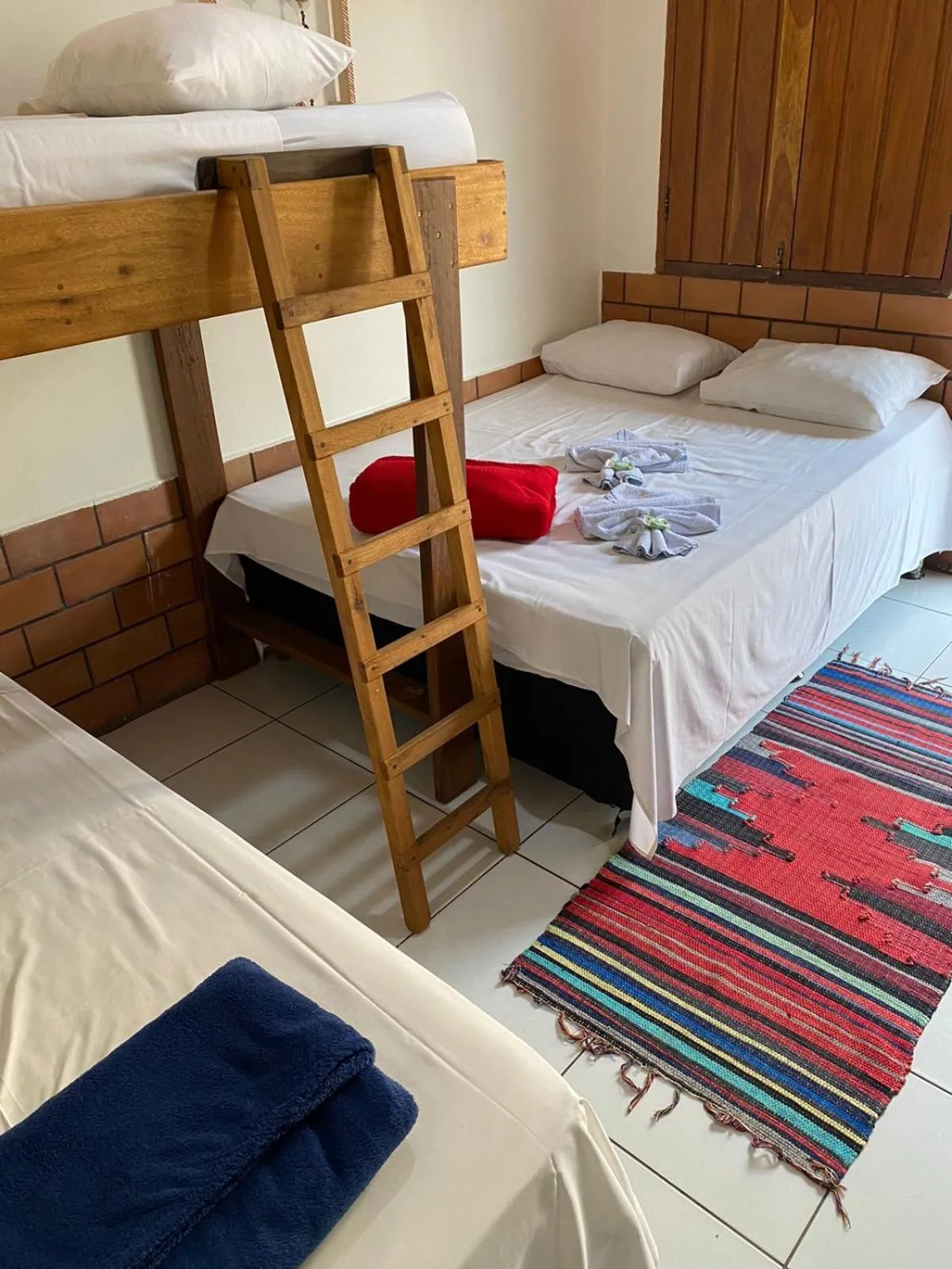 Bed in Pousada Segredo