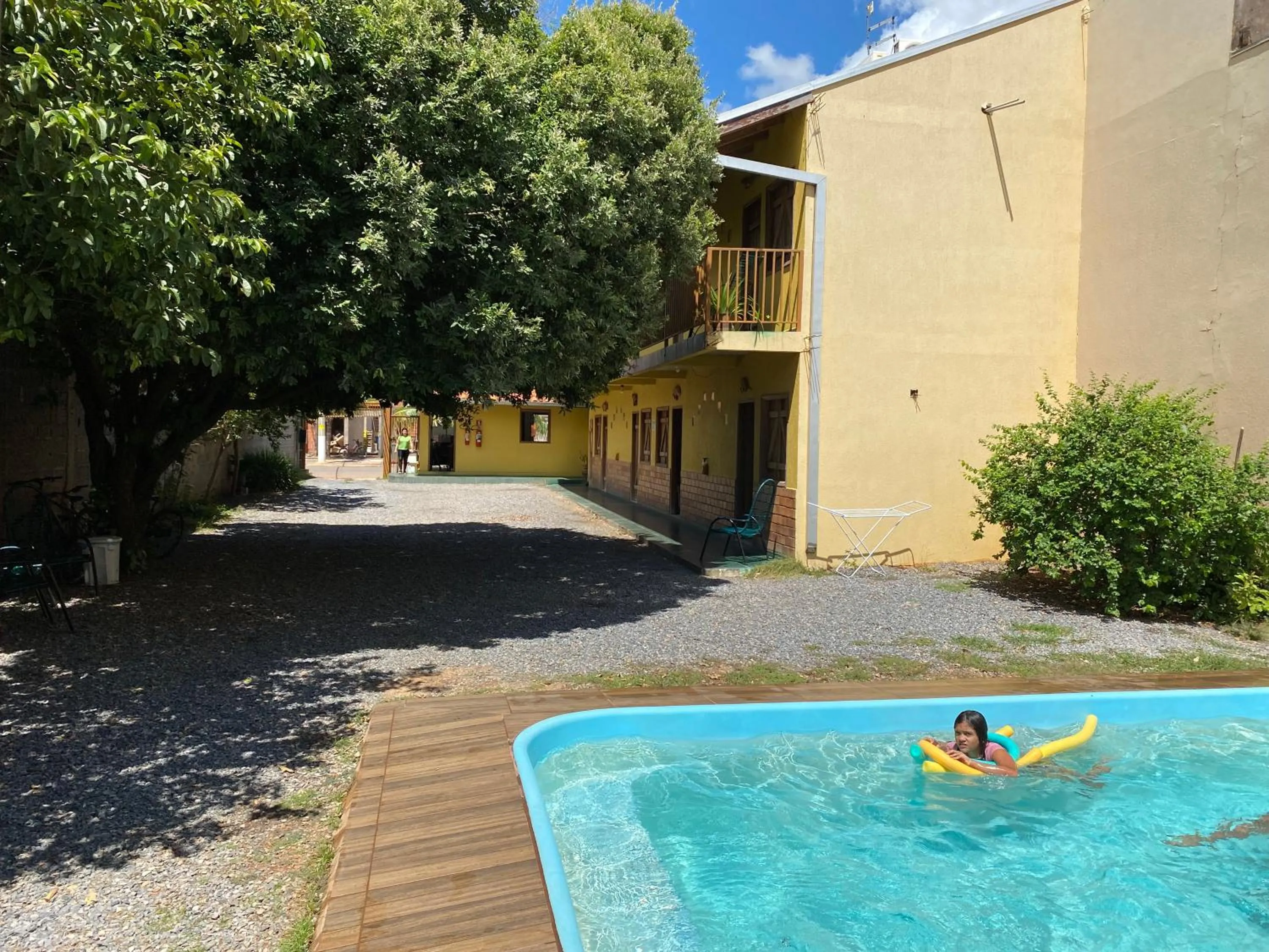 Swimming pool in Pousada Segredo