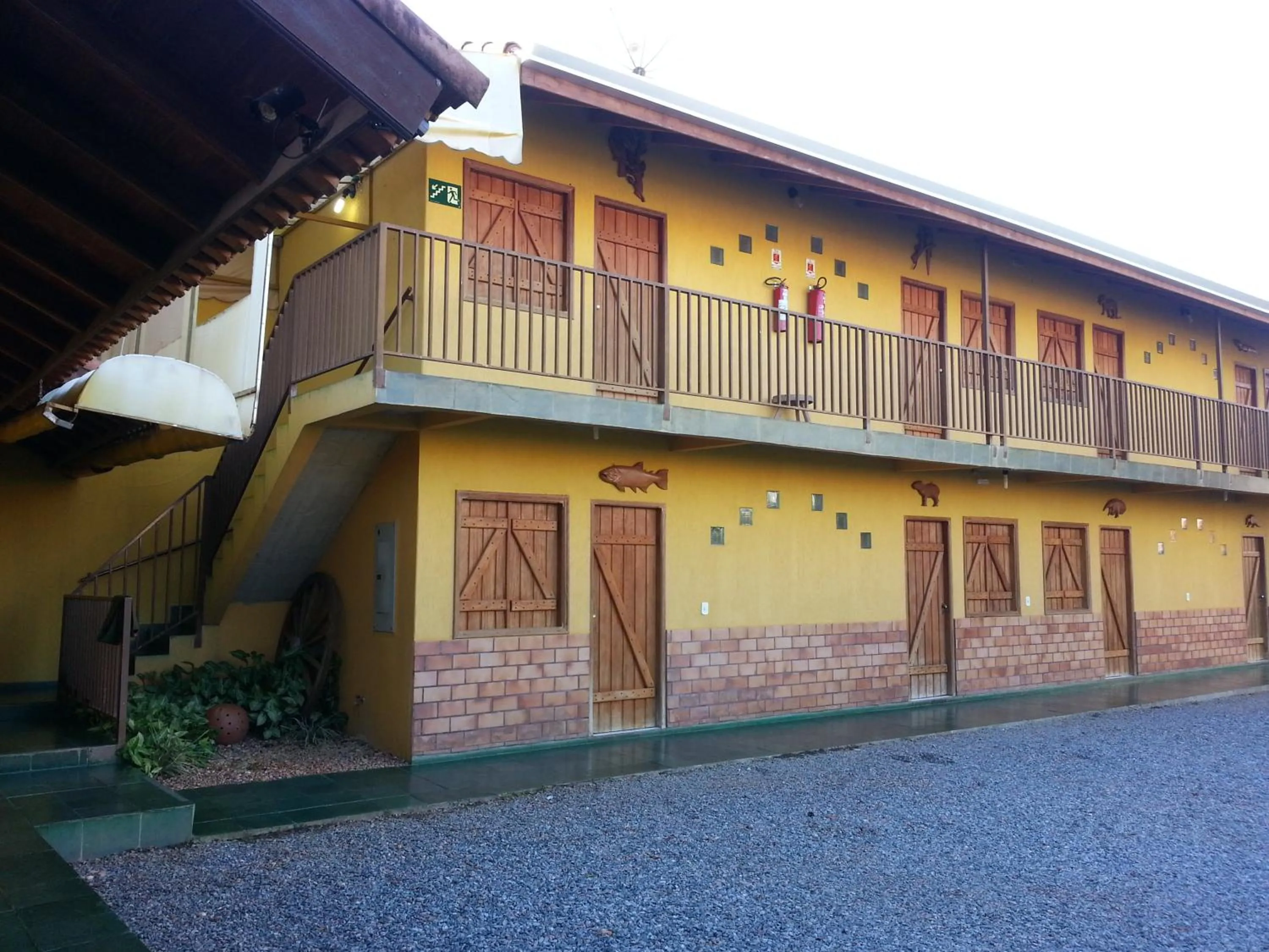 Facade/entrance in Pousada Segredo