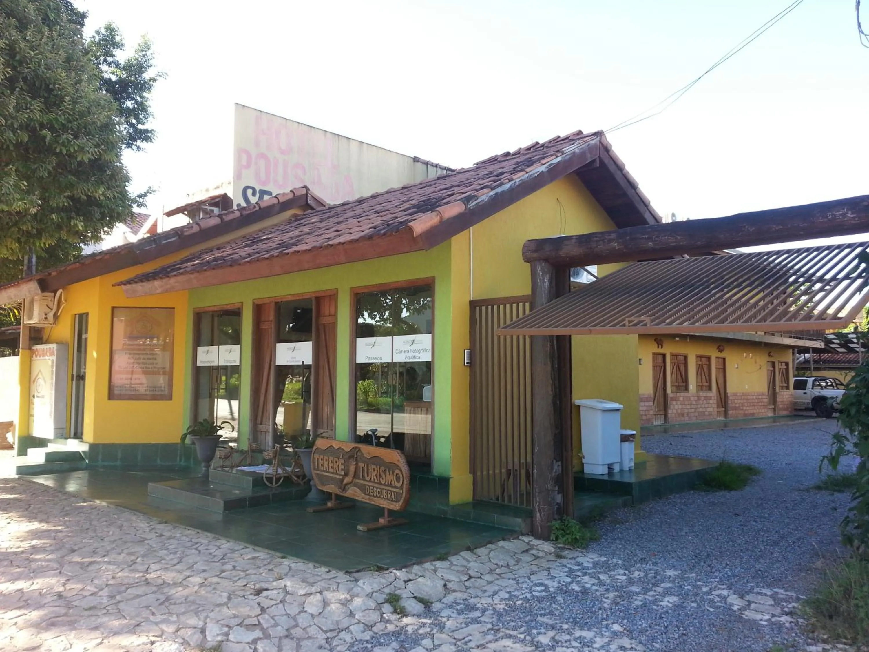 Facade/entrance in Pousada Segredo