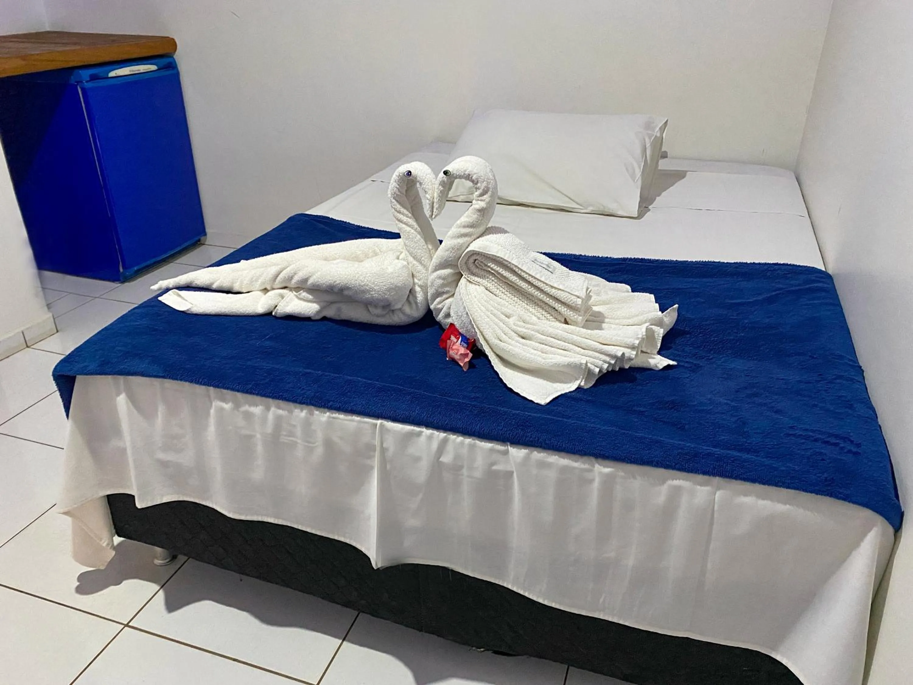 Bed in Pousada Segredo