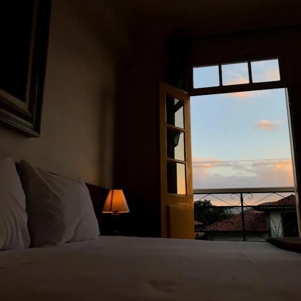 Bed in Pousada Imperial Cidade