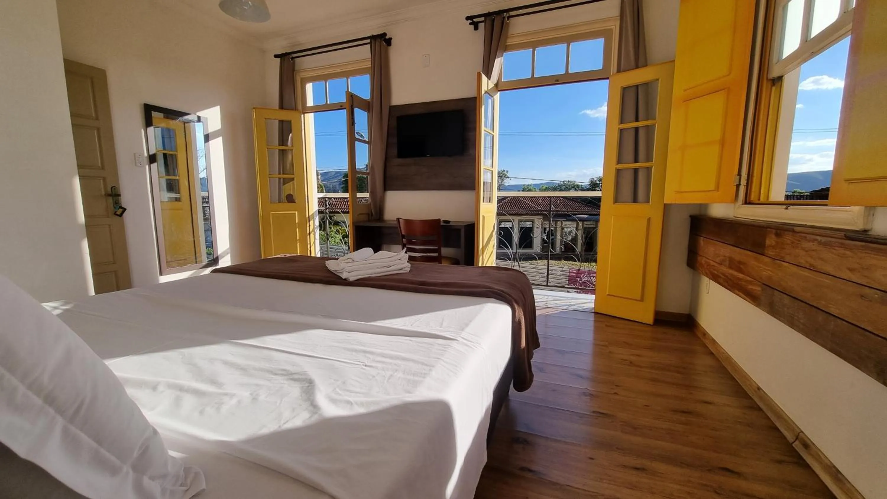 Photo of the whole room, Bed in Pousada Imperial Cidade