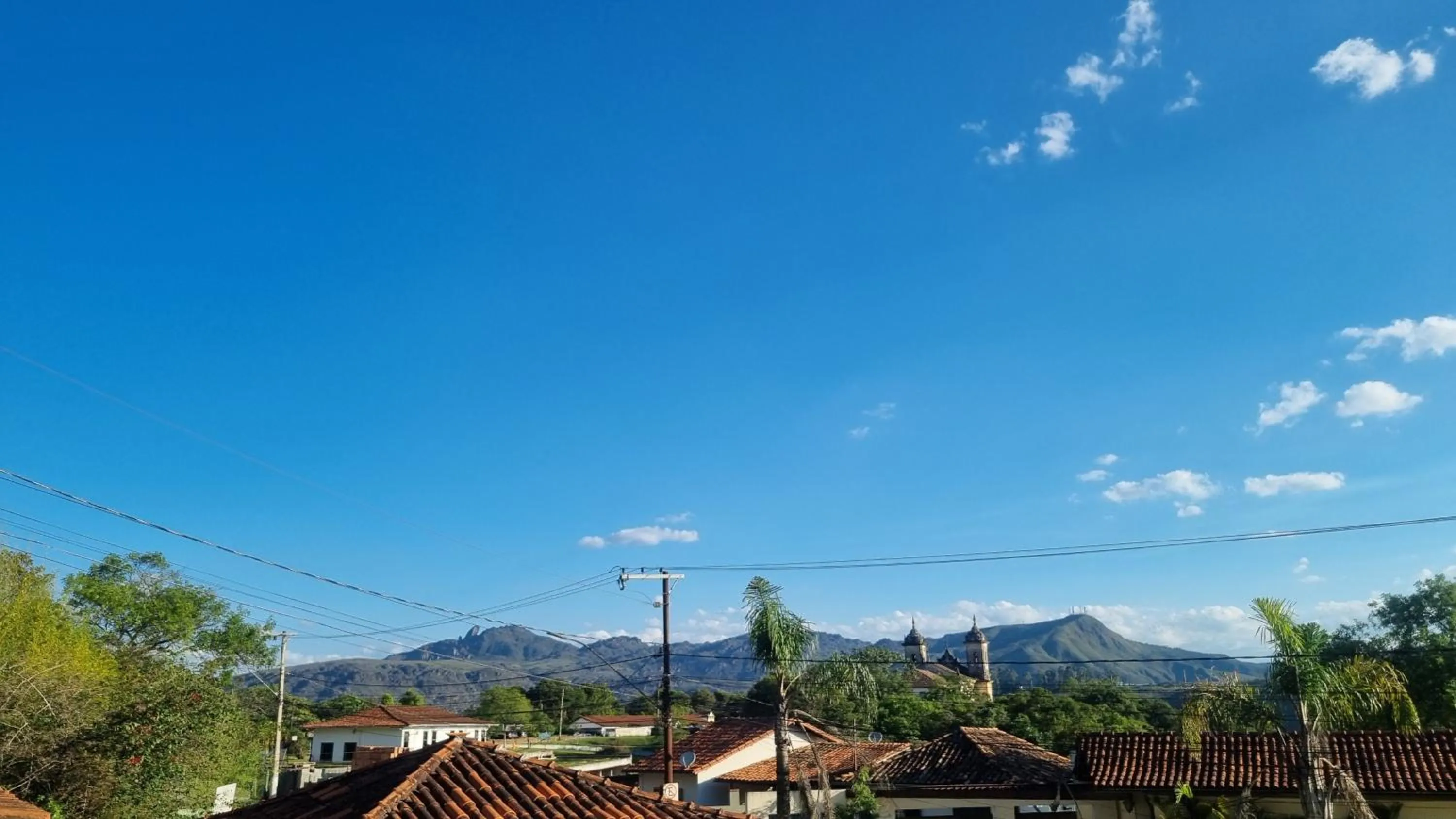 Mountain view in Pousada Imperial Cidade