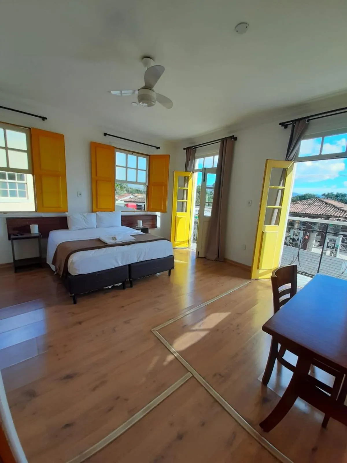 Bed in Pousada Imperial Cidade