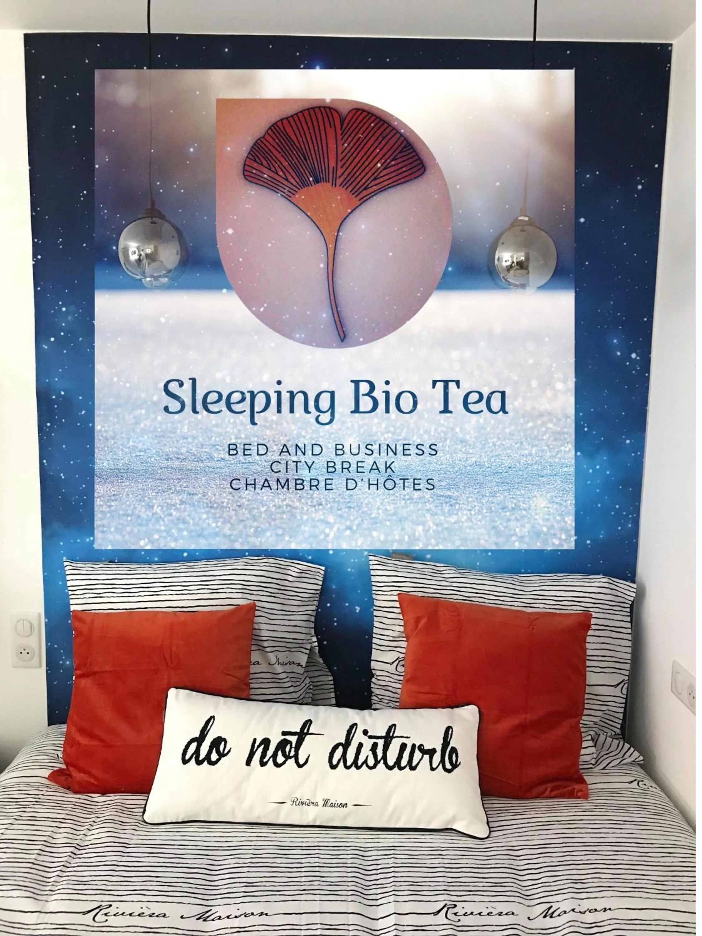 Property logo or sign, Bed in Sleeping Bio Tea