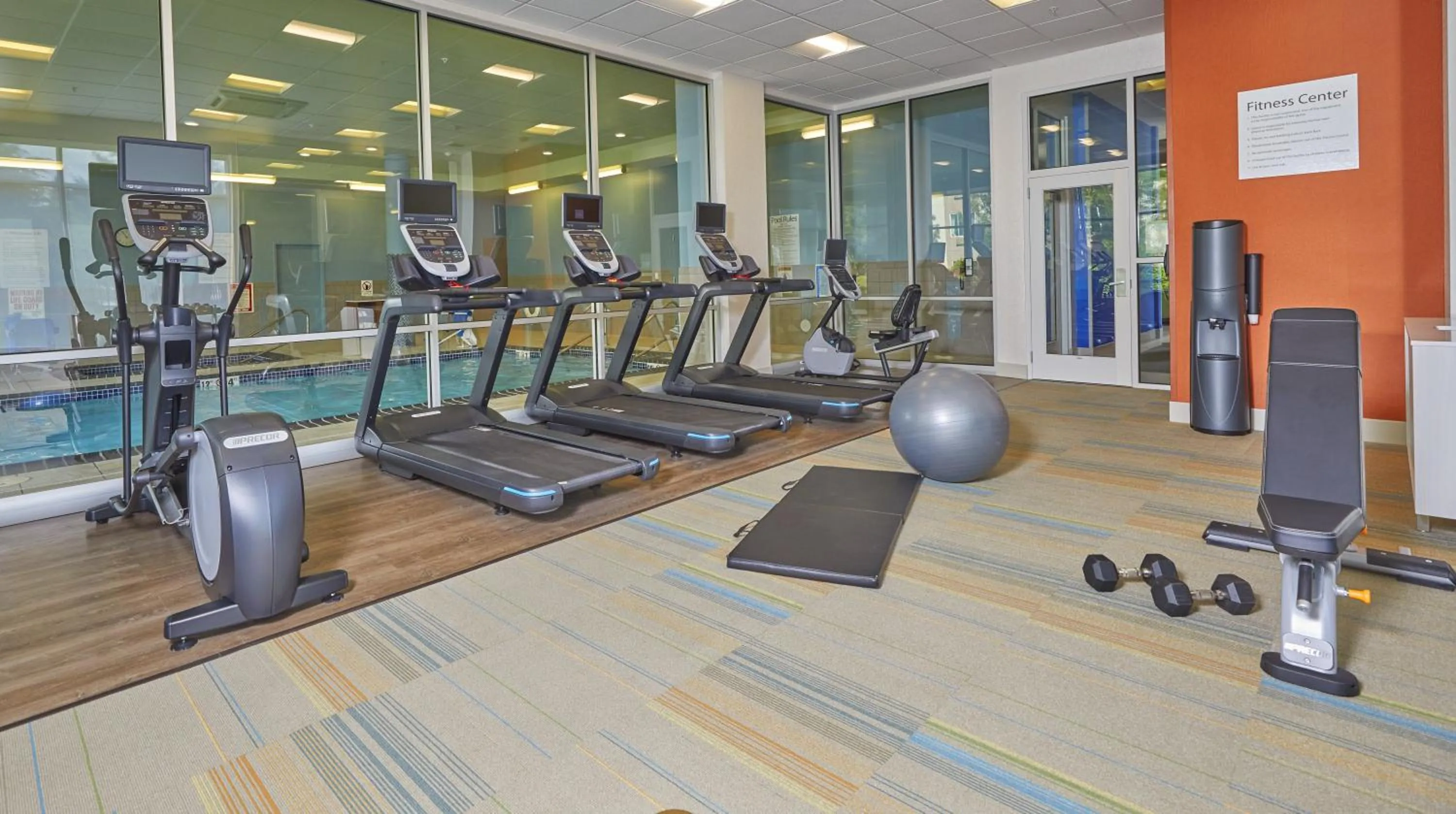 Fitness centre/facilities in Holiday Inn Express : Eugene - Springfield by IHG