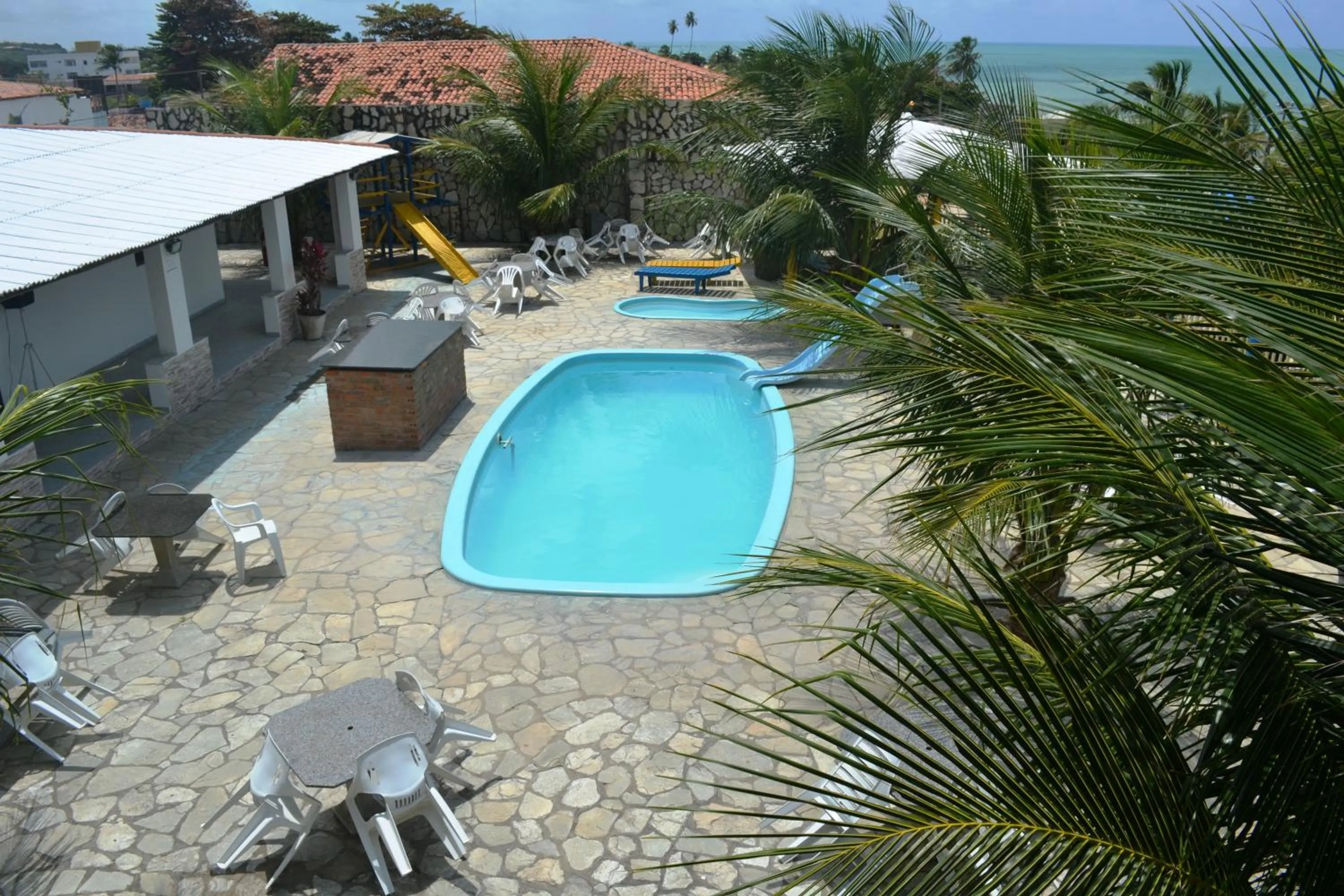 Pool view in Jacumã´s Lodge Hotel