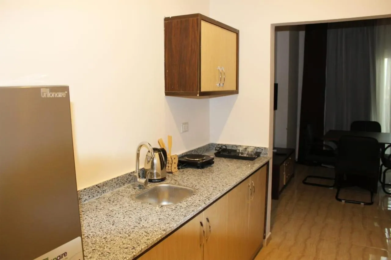 Kitchen or kitchenette in Andalusia Blue Beach Hurghada