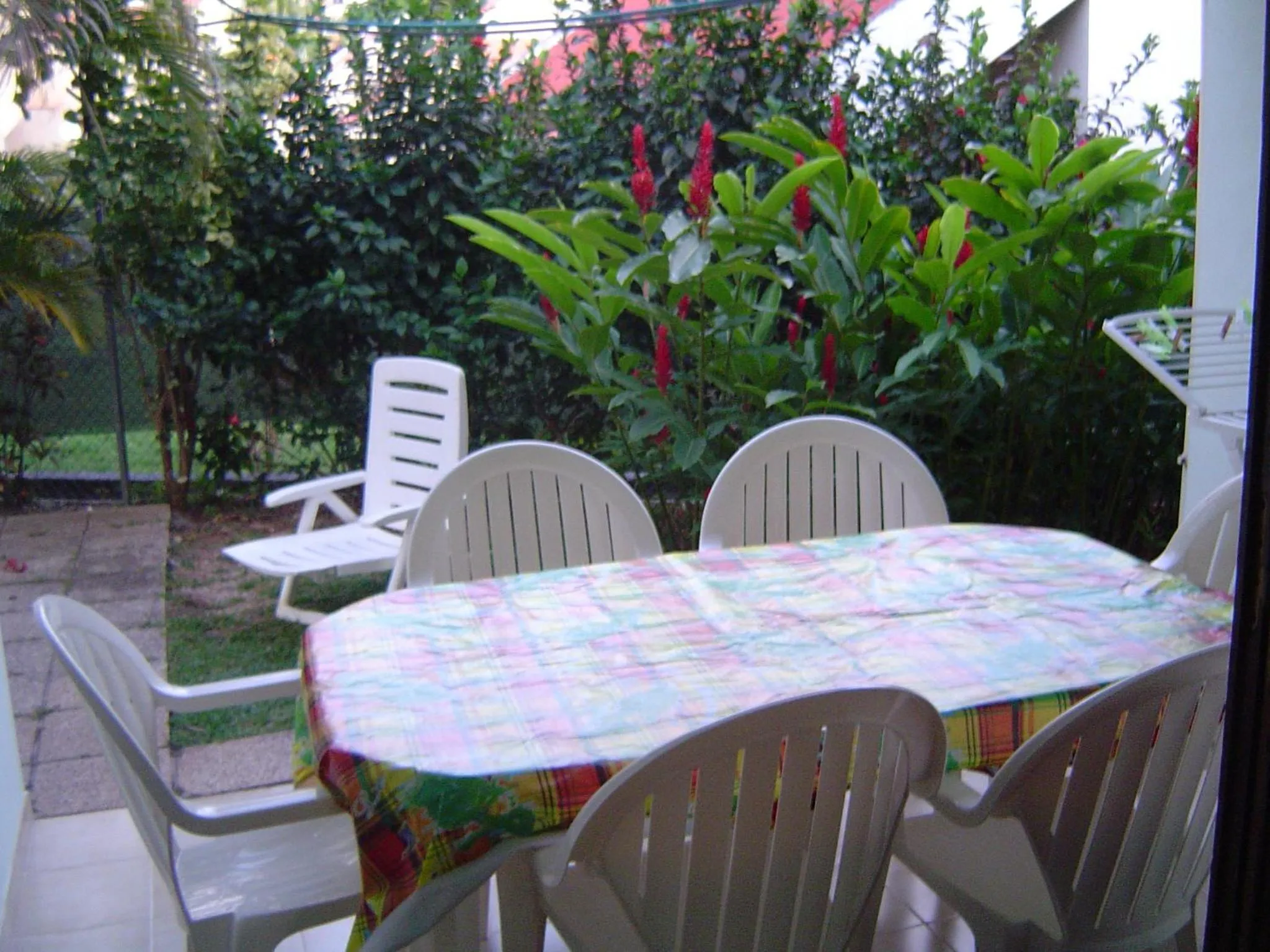 Patio in Résidence Sucrerie Motel - Les Anses-d'Arlets - Martinique