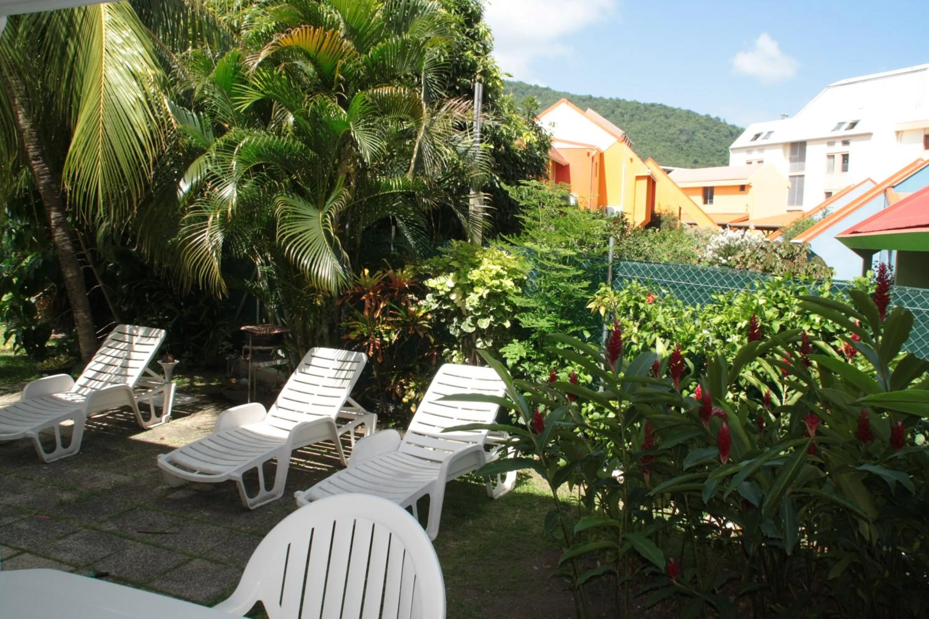 Patio in Résidence Sucrerie Motel - Les Anses-d'Arlets - Martinique