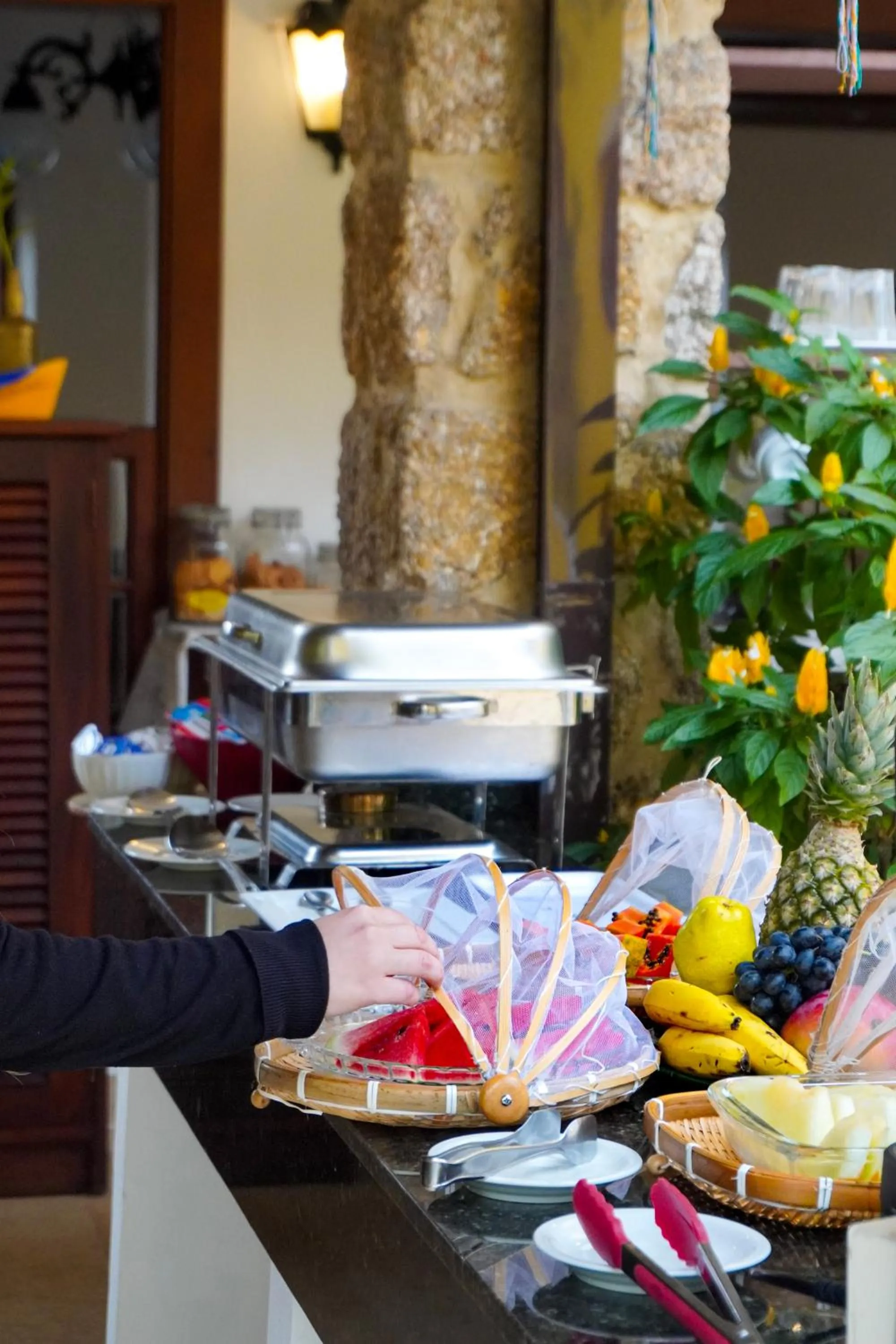 Breakfast in Pousada Cicerone - Portal das Artes - Com Gerador de Energia