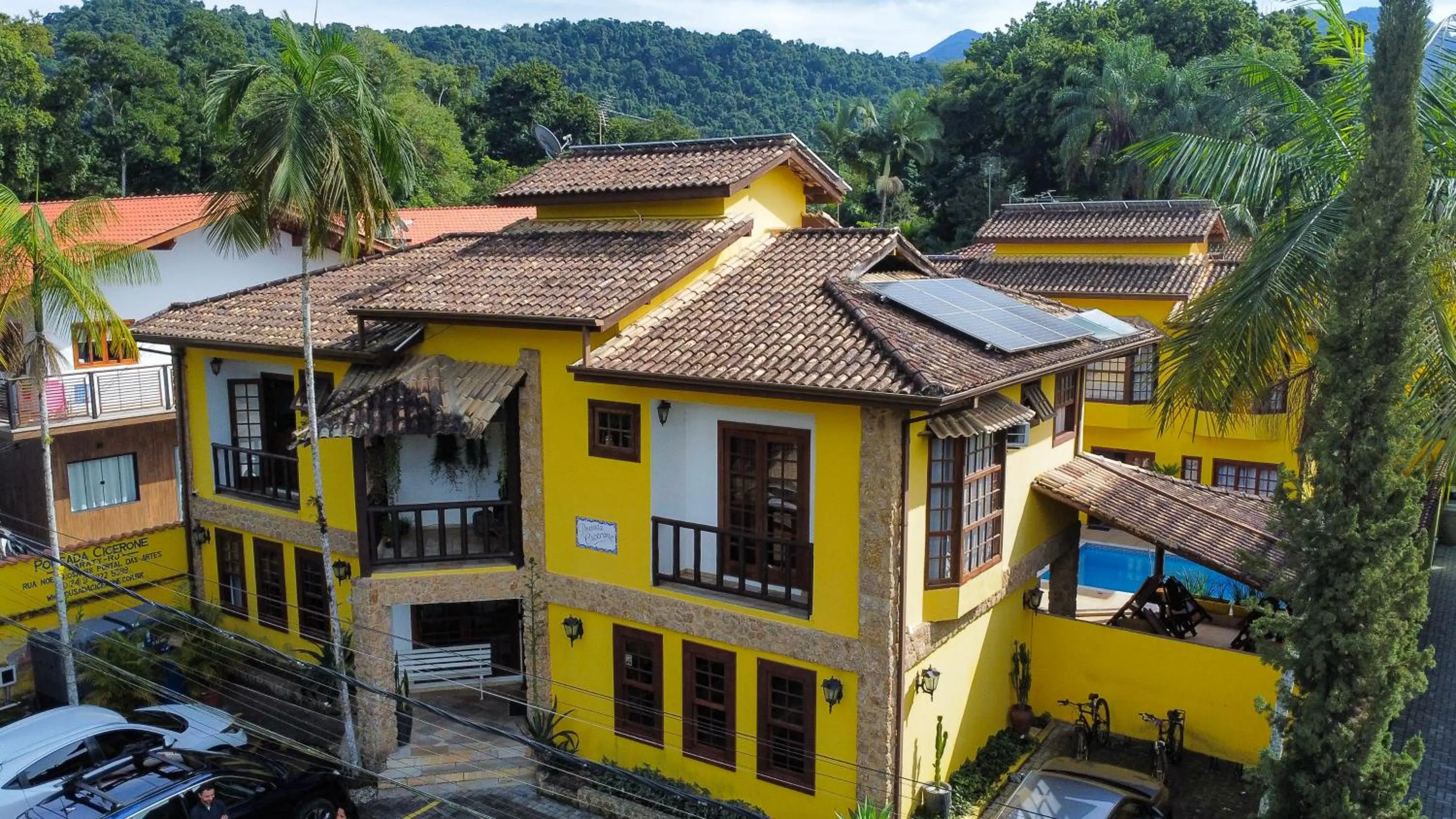 Bird's eye view in Pousada Cicerone - Portal das Artes - Com Gerador de Energia