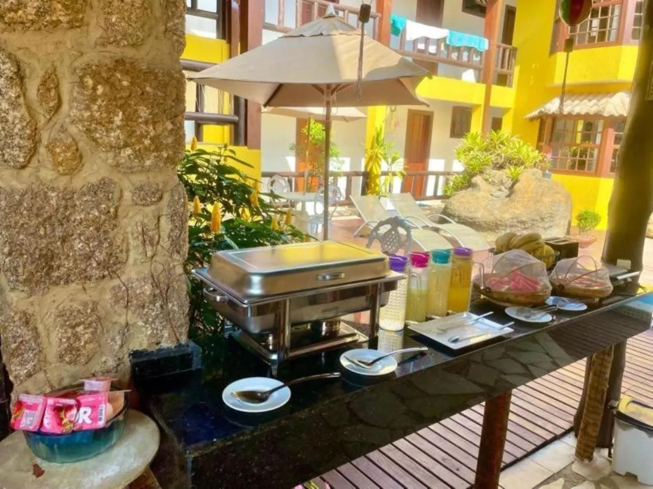 Breakfast in Pousada Cicerone - Portal das Artes - Com Gerador de Energia