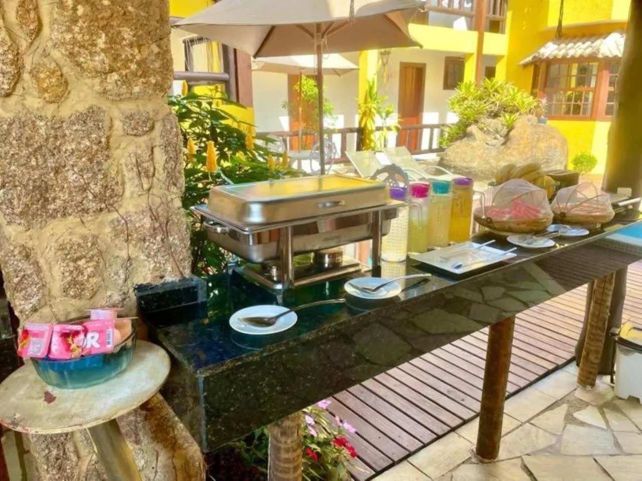 Breakfast in Pousada Cicerone - Portal das Artes - Com Gerador de Energia