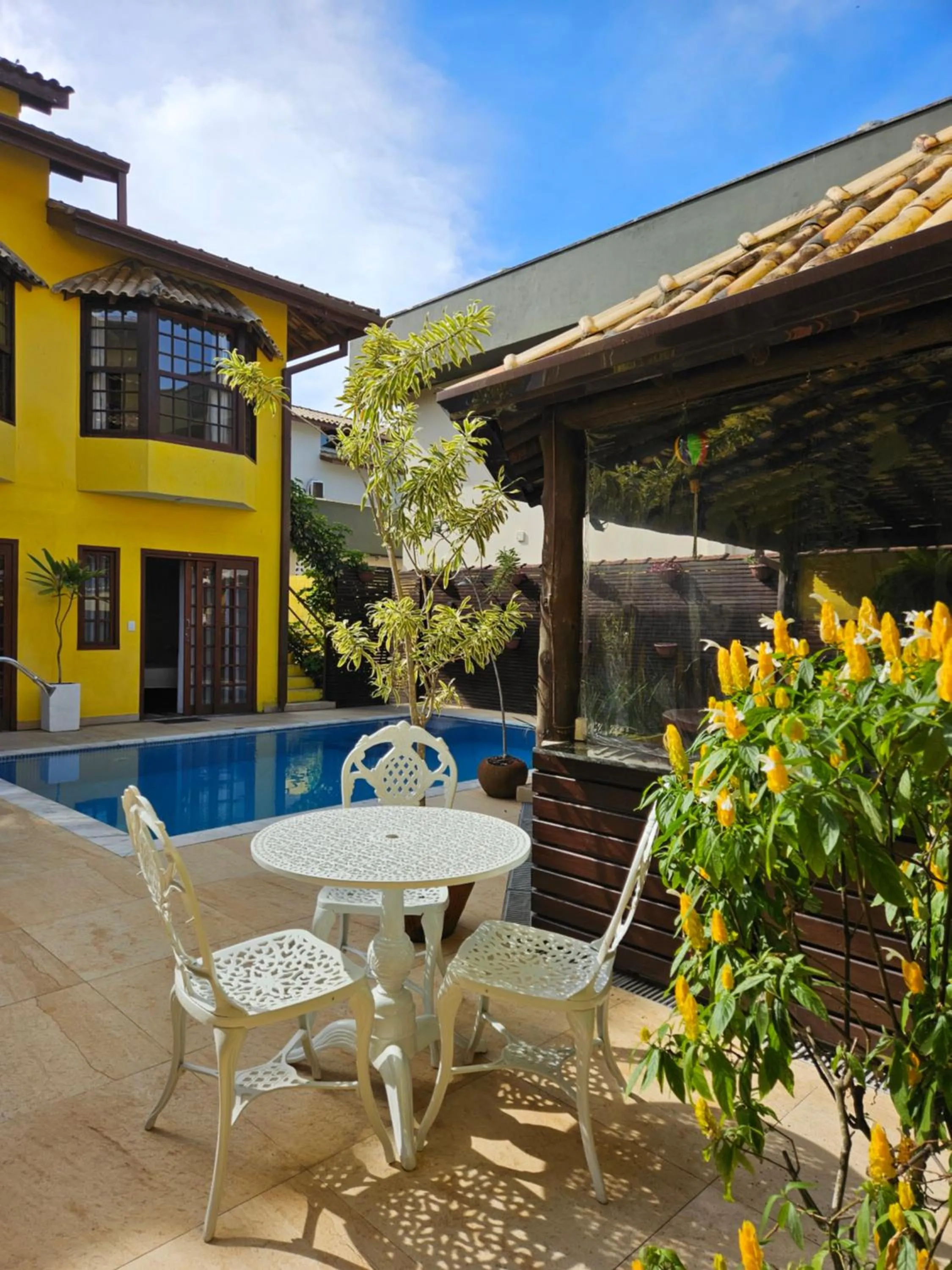 Pool view in Pousada Cicerone - Portal das Artes - Com Gerador de Energia