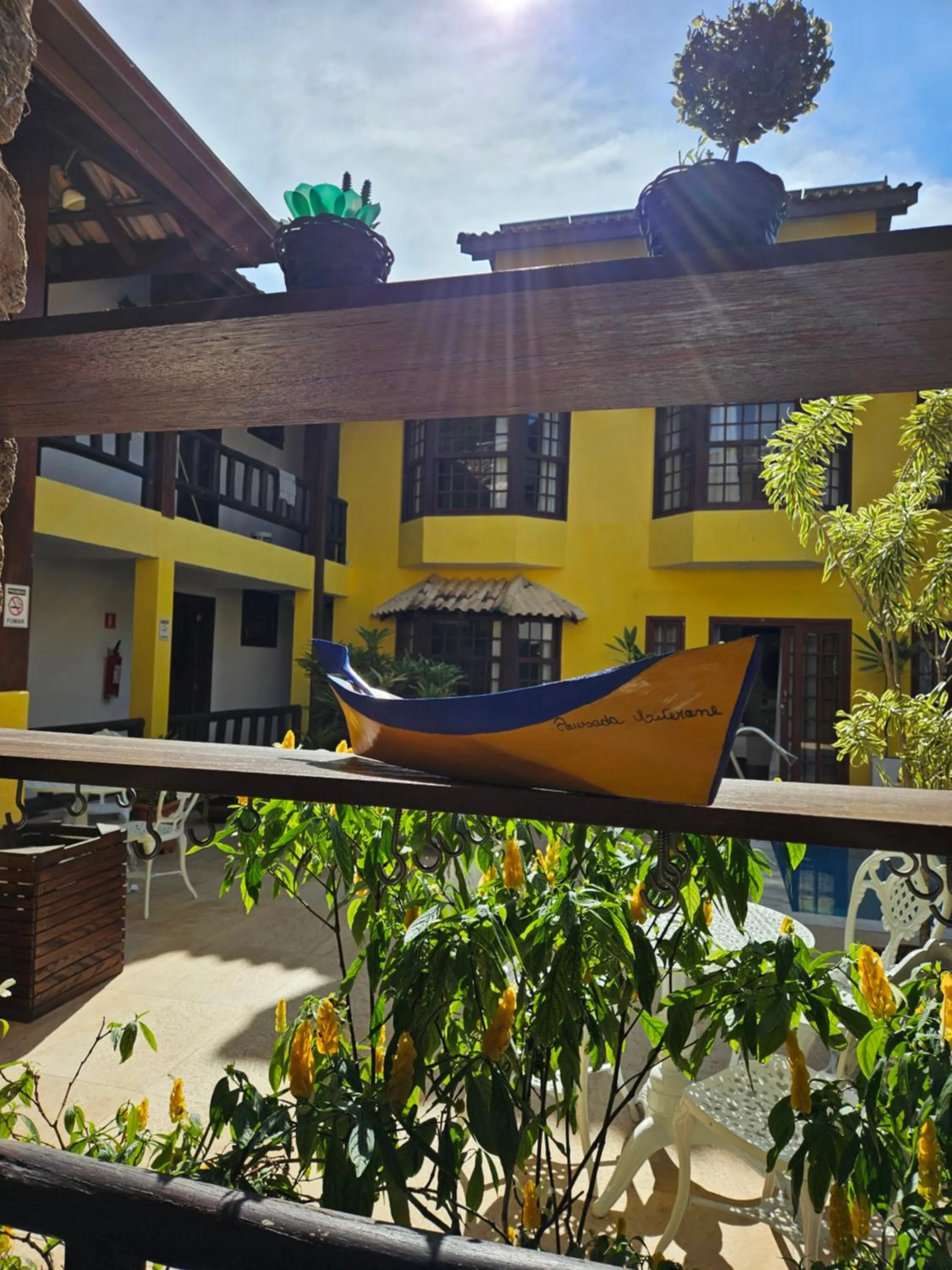 Property building in Pousada Cicerone - Portal das Artes - Com Gerador de Energia