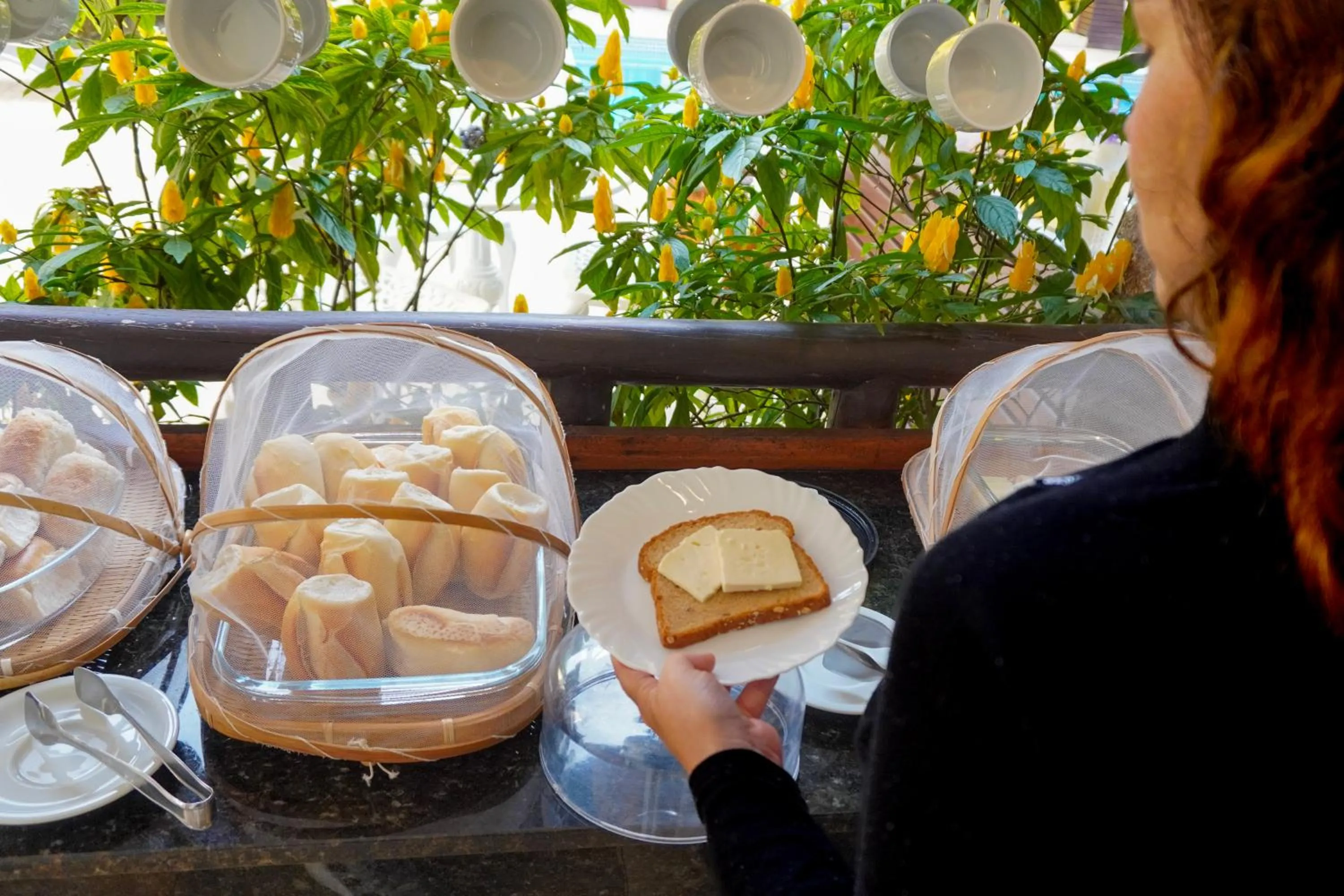 Breakfast in Pousada Cicerone - Portal das Artes - Com Gerador de Energia