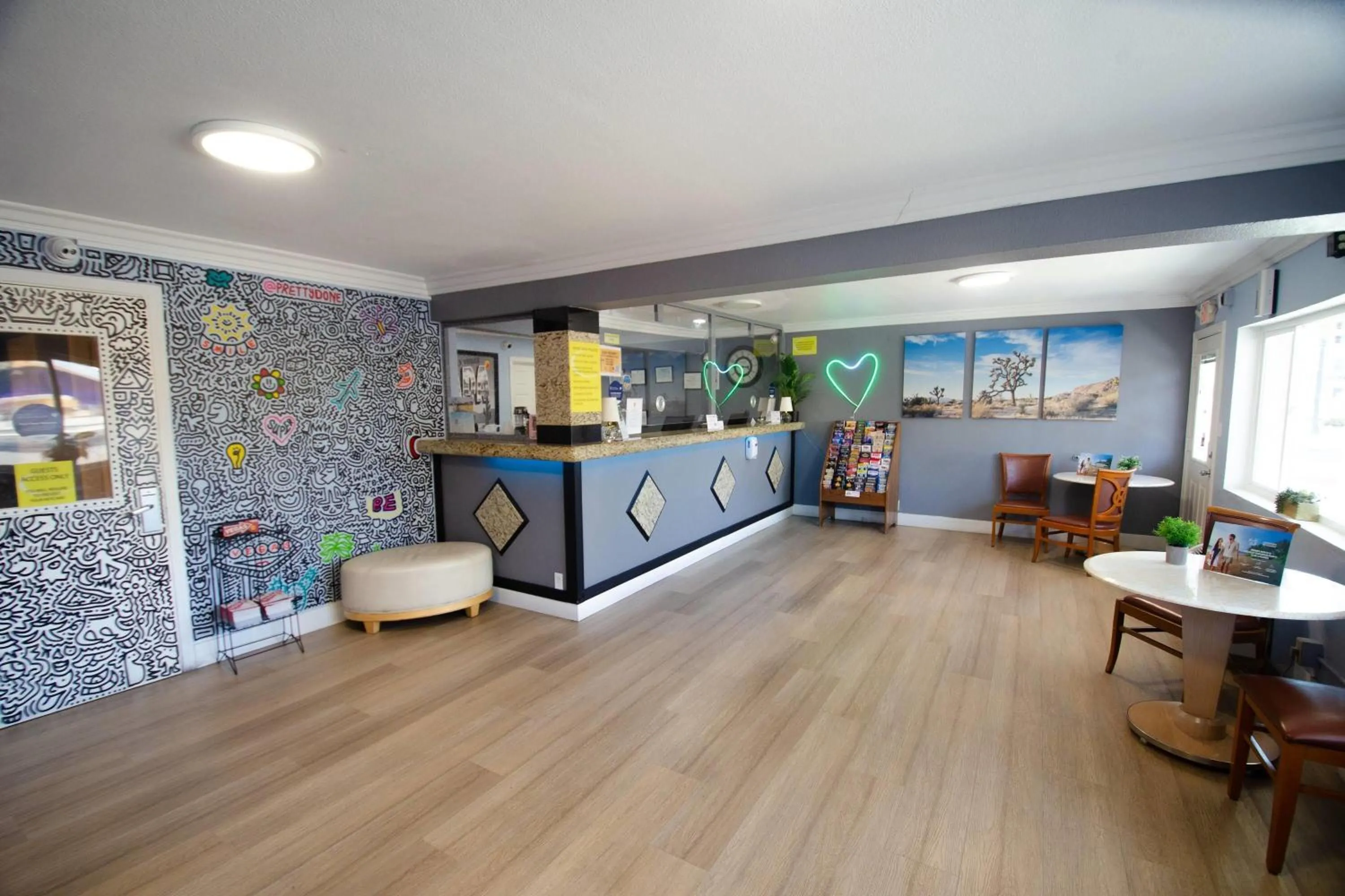 Lobby or reception in Super 8 by Wyndham Las Vegas North Strip/Fremont St. Area