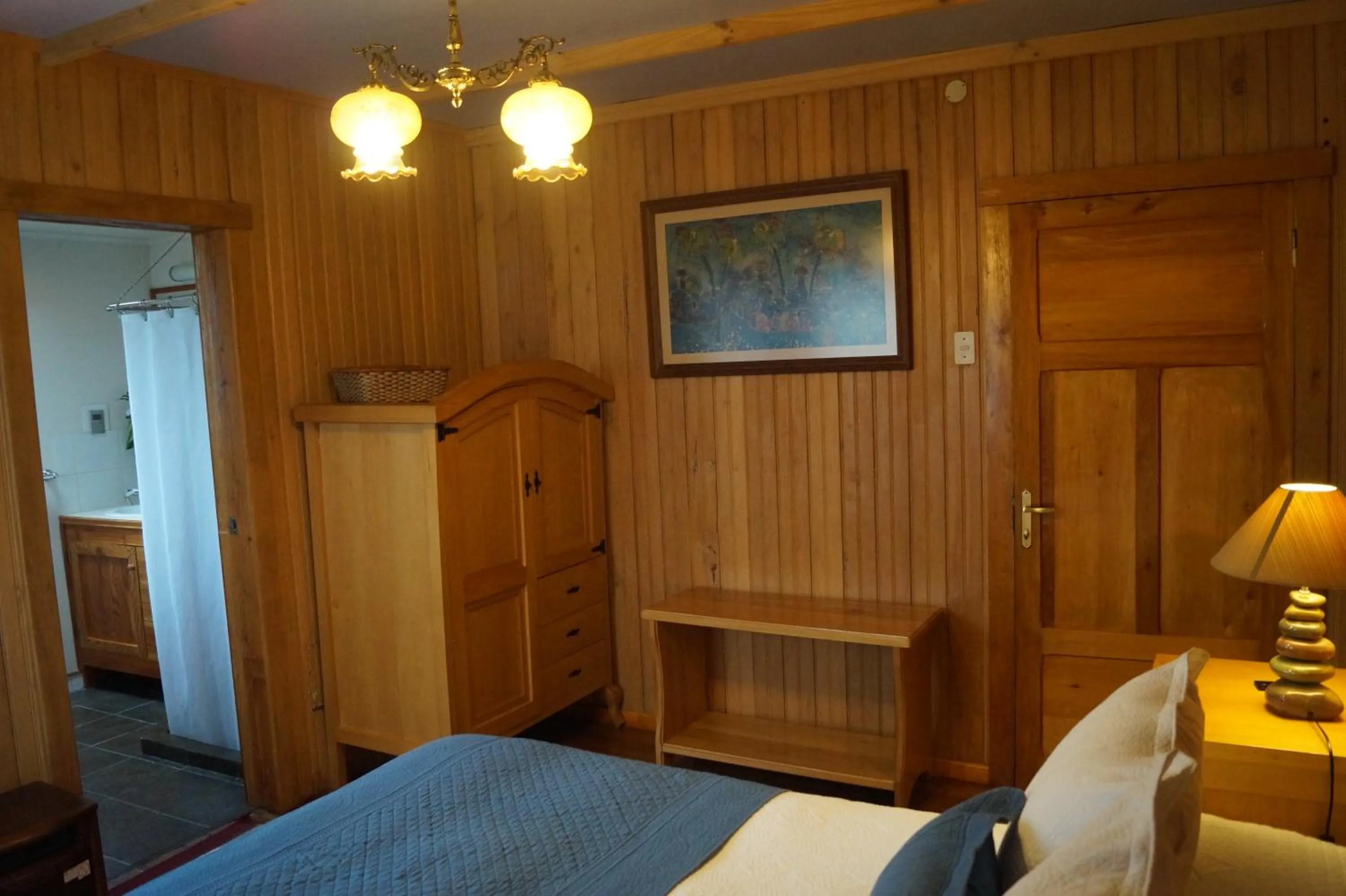 Bed in Tradicion Austral Bed & Breakfast