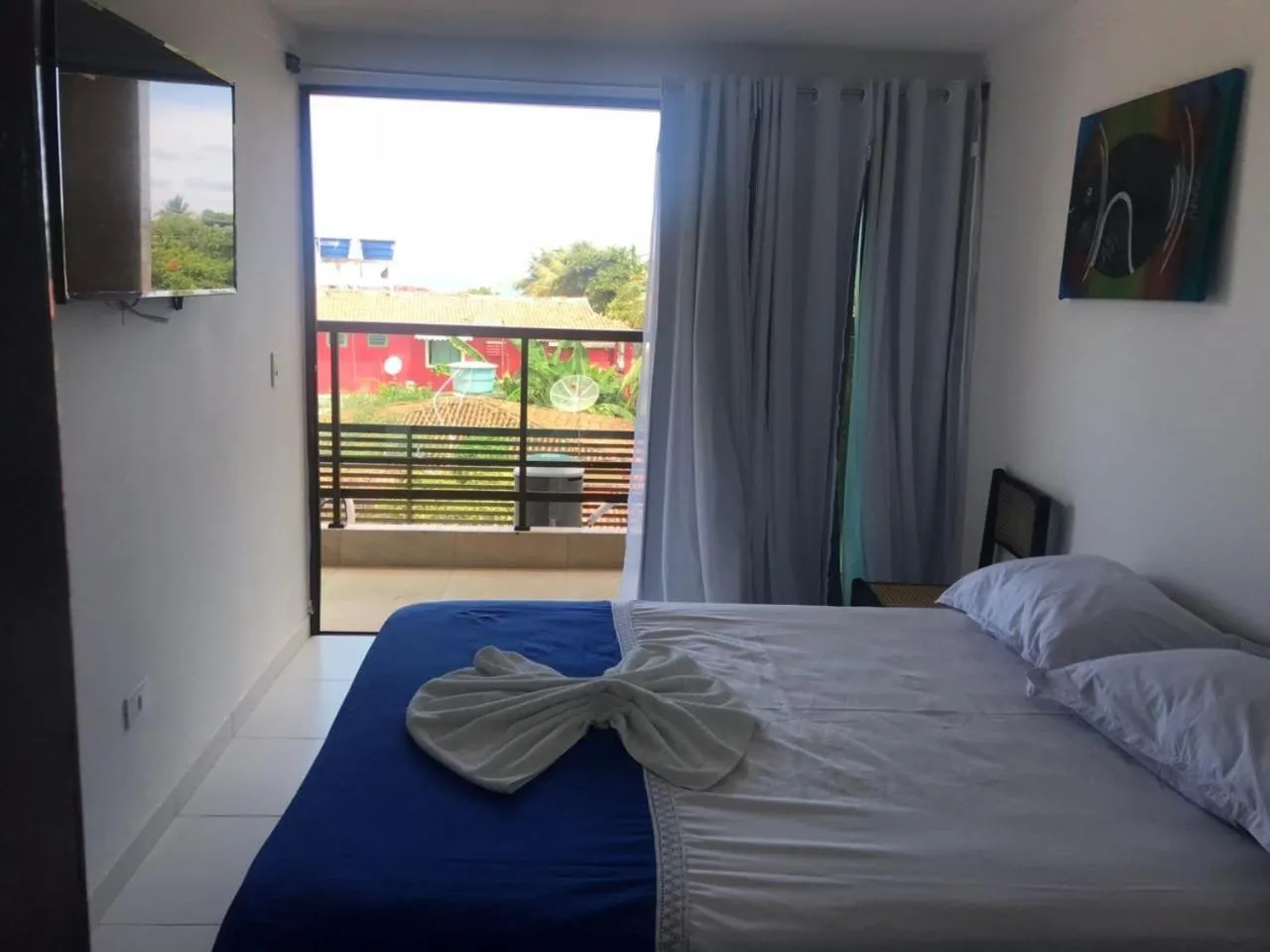 Bedroom, Bed in Porto Palace Pousada