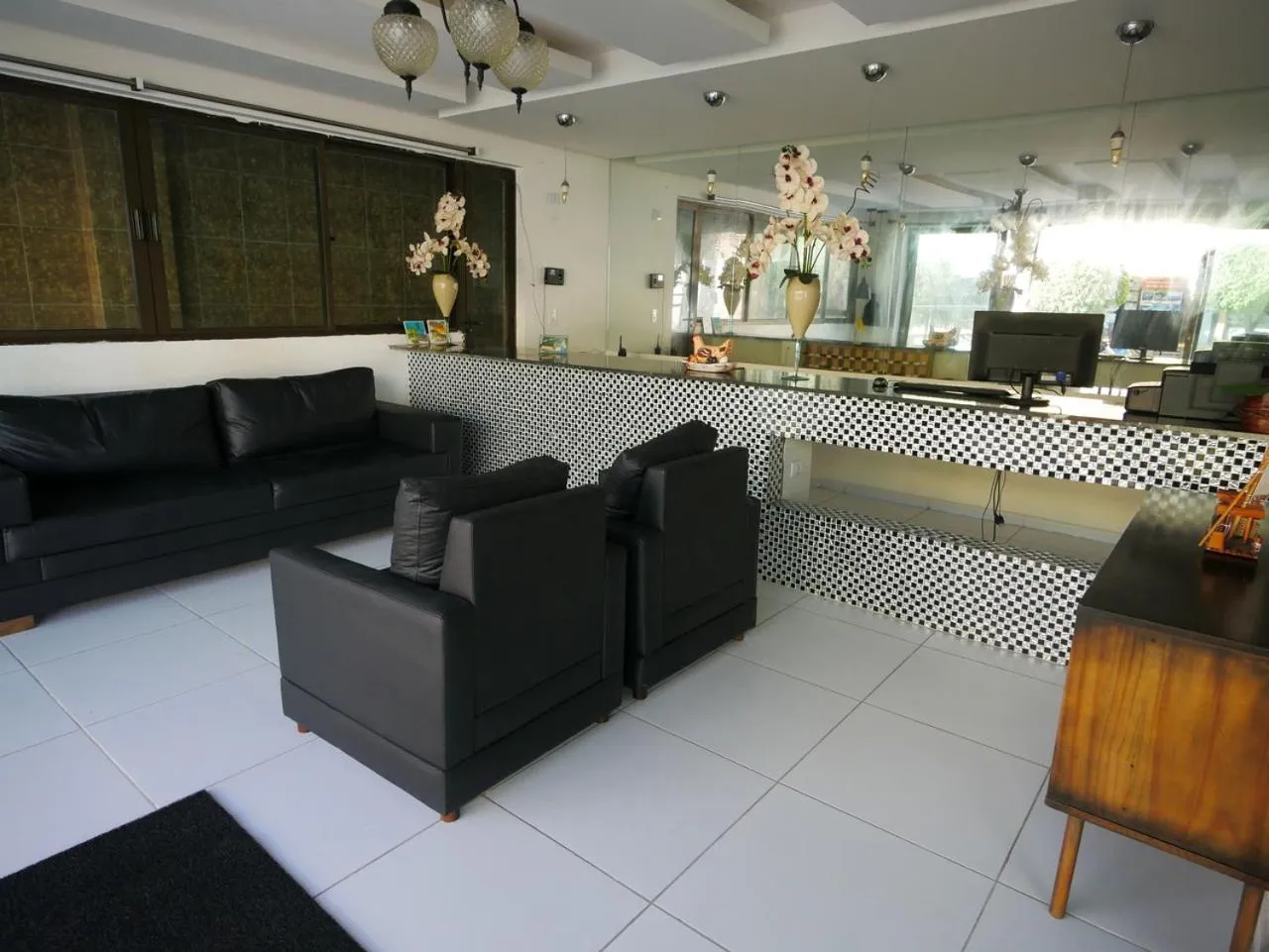 Lobby or reception in Porto Palace Pousada