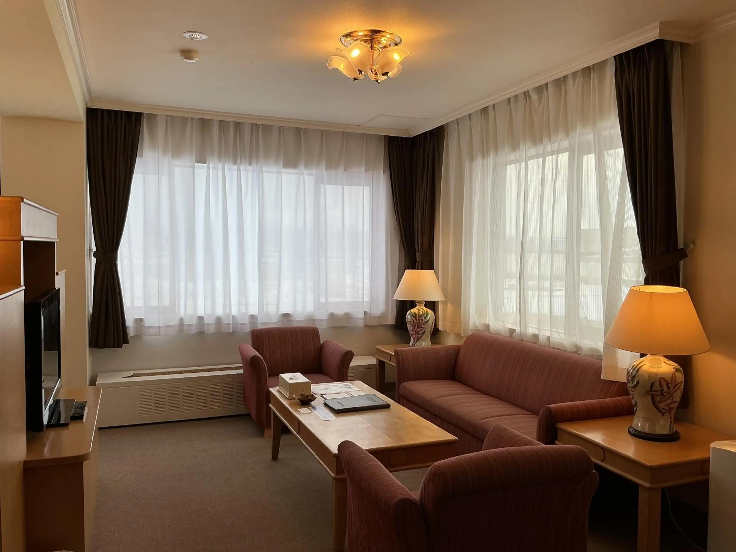 Living room in Furano La Terre