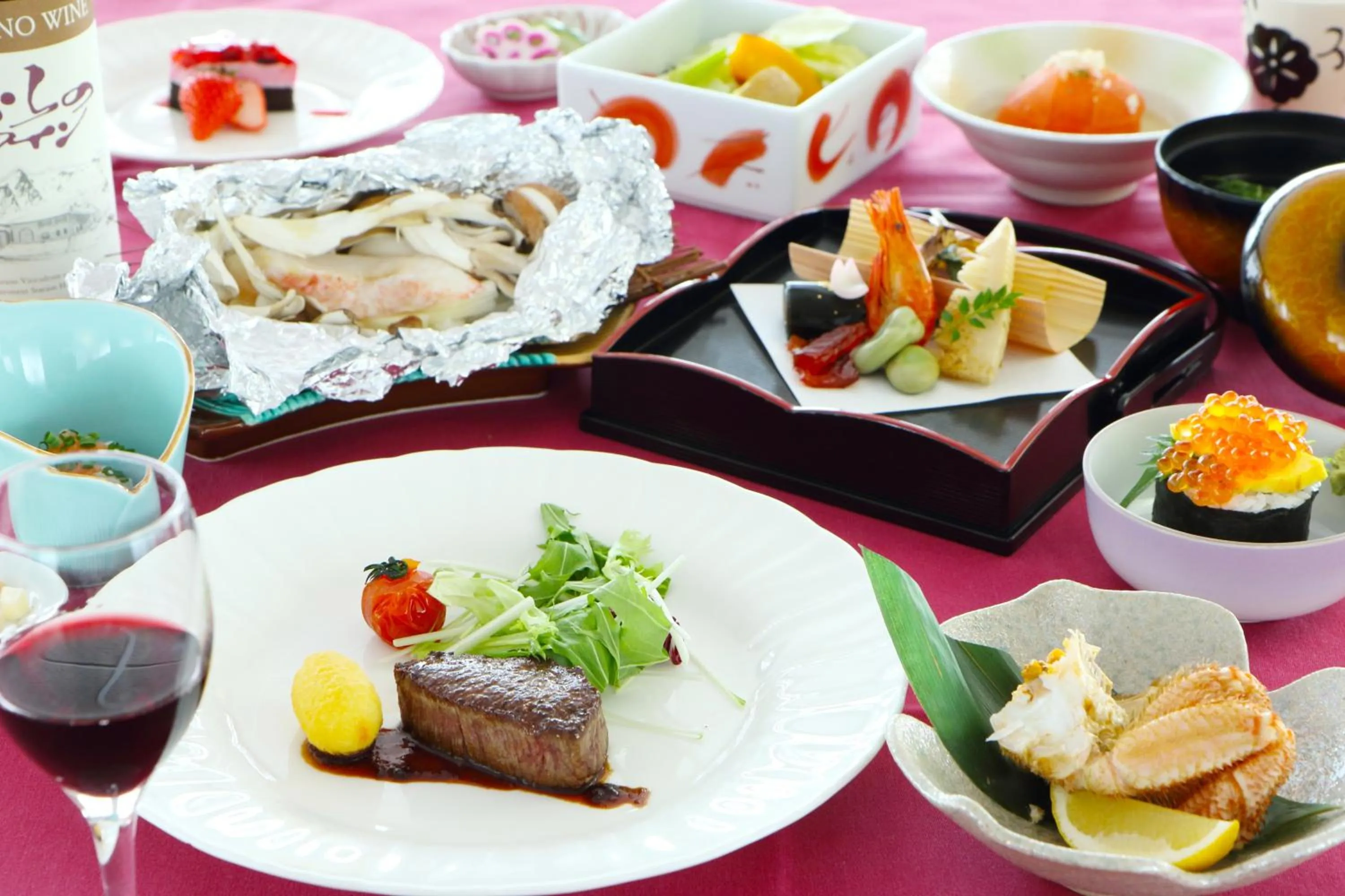 Dinner in Furano La Terre