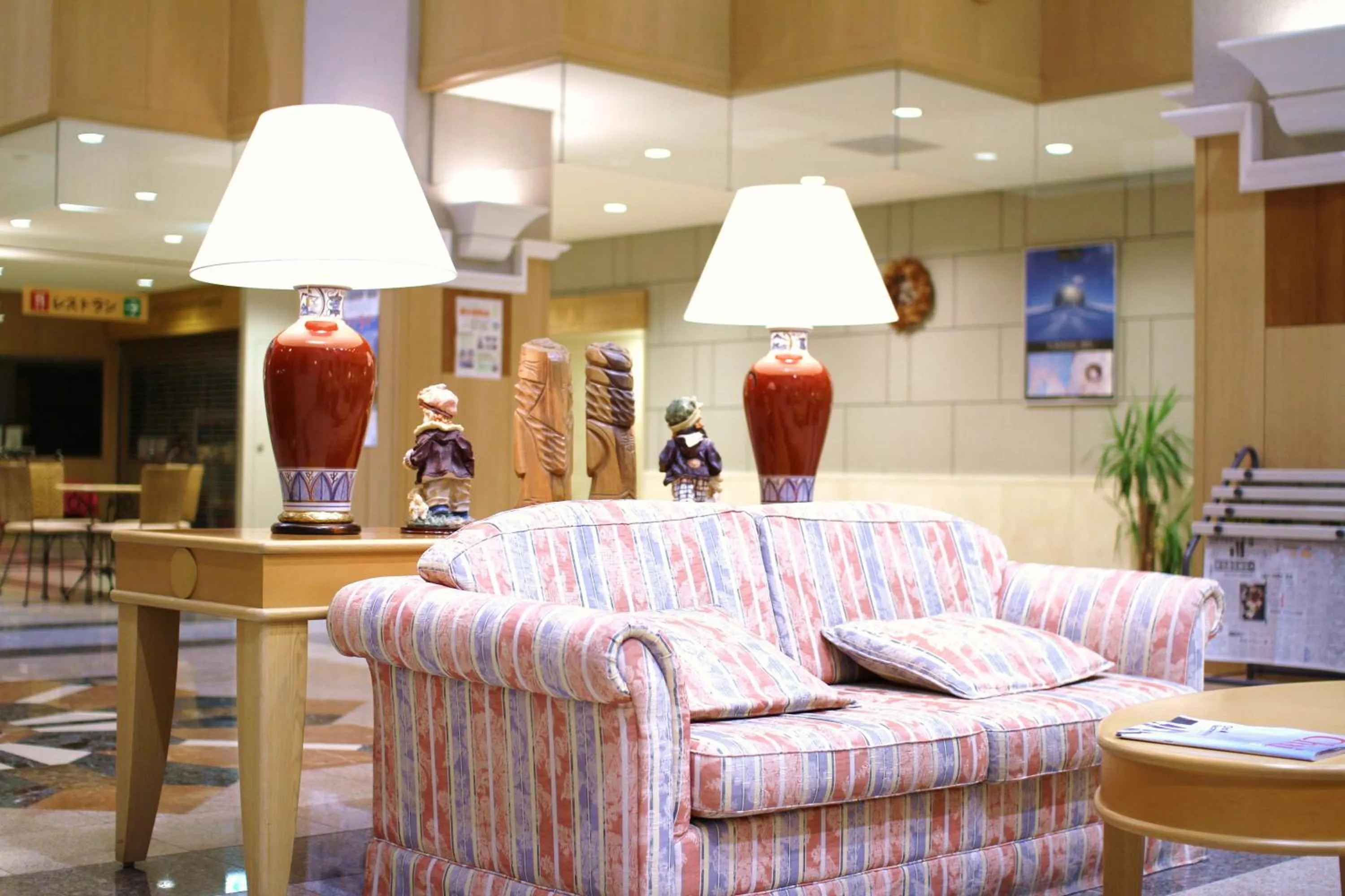 Lobby or reception in Furano La Terre