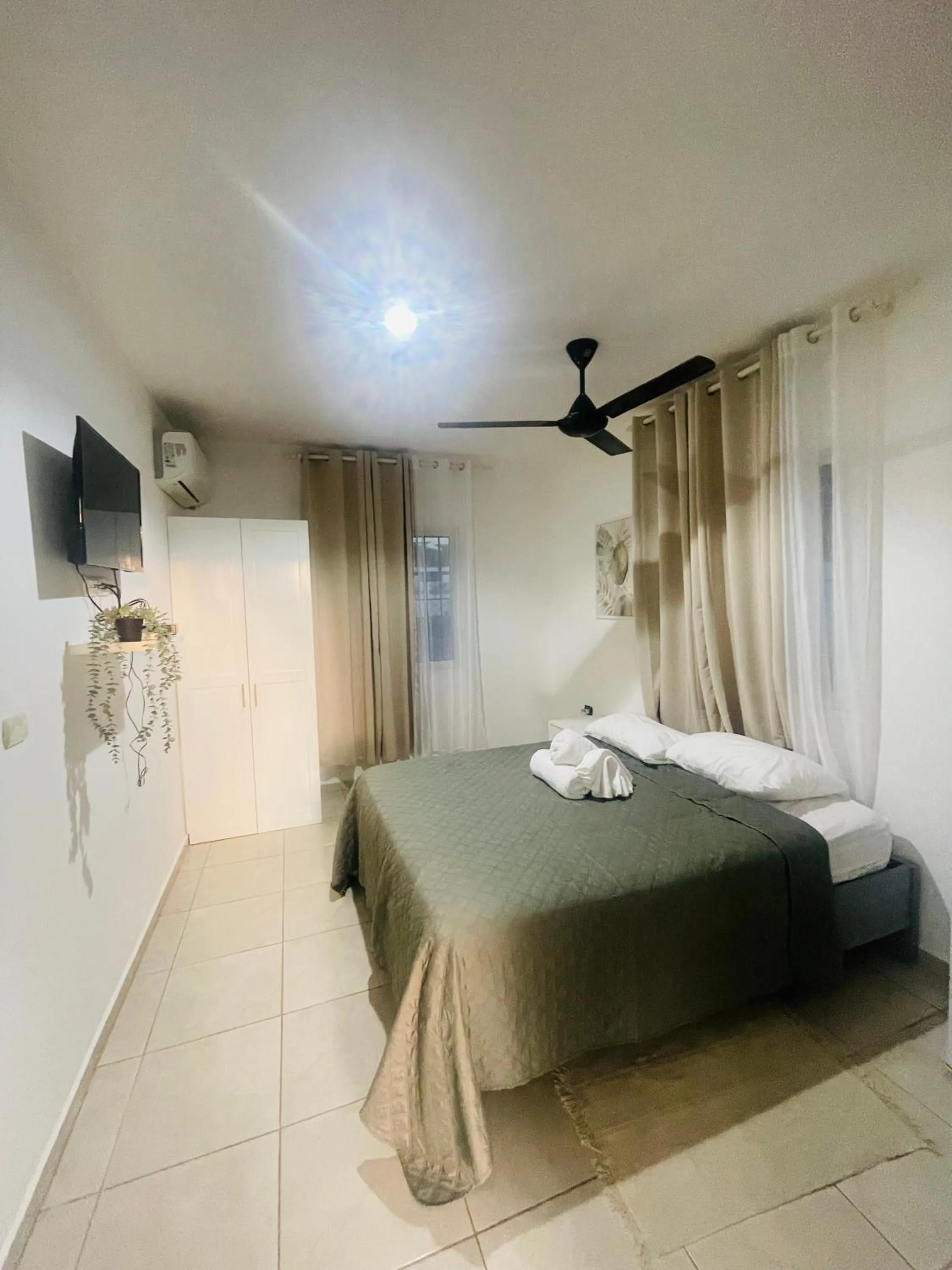 Bed in Hotel Casa Pierretta