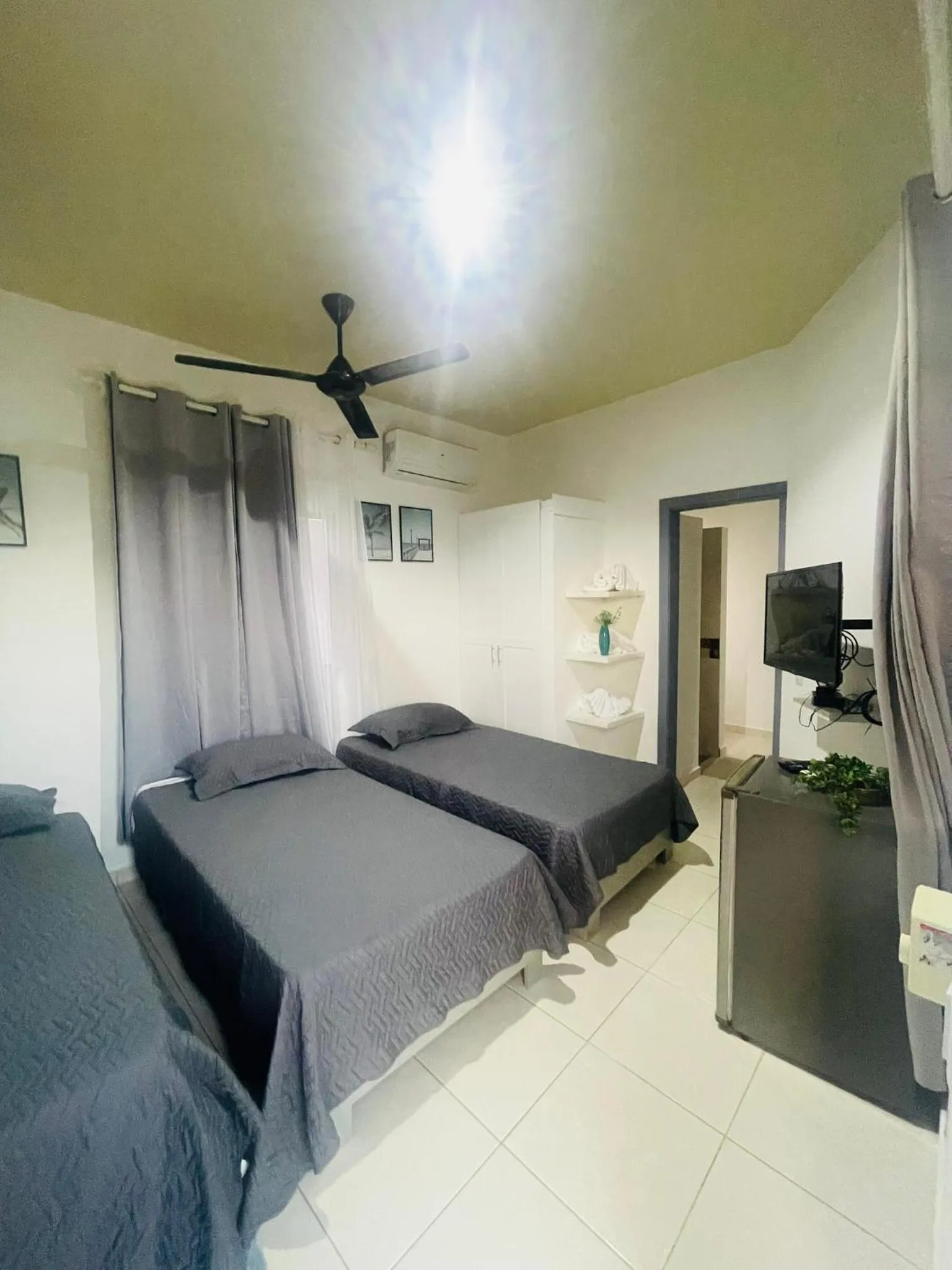 Bed in Hotel Casa Pierretta