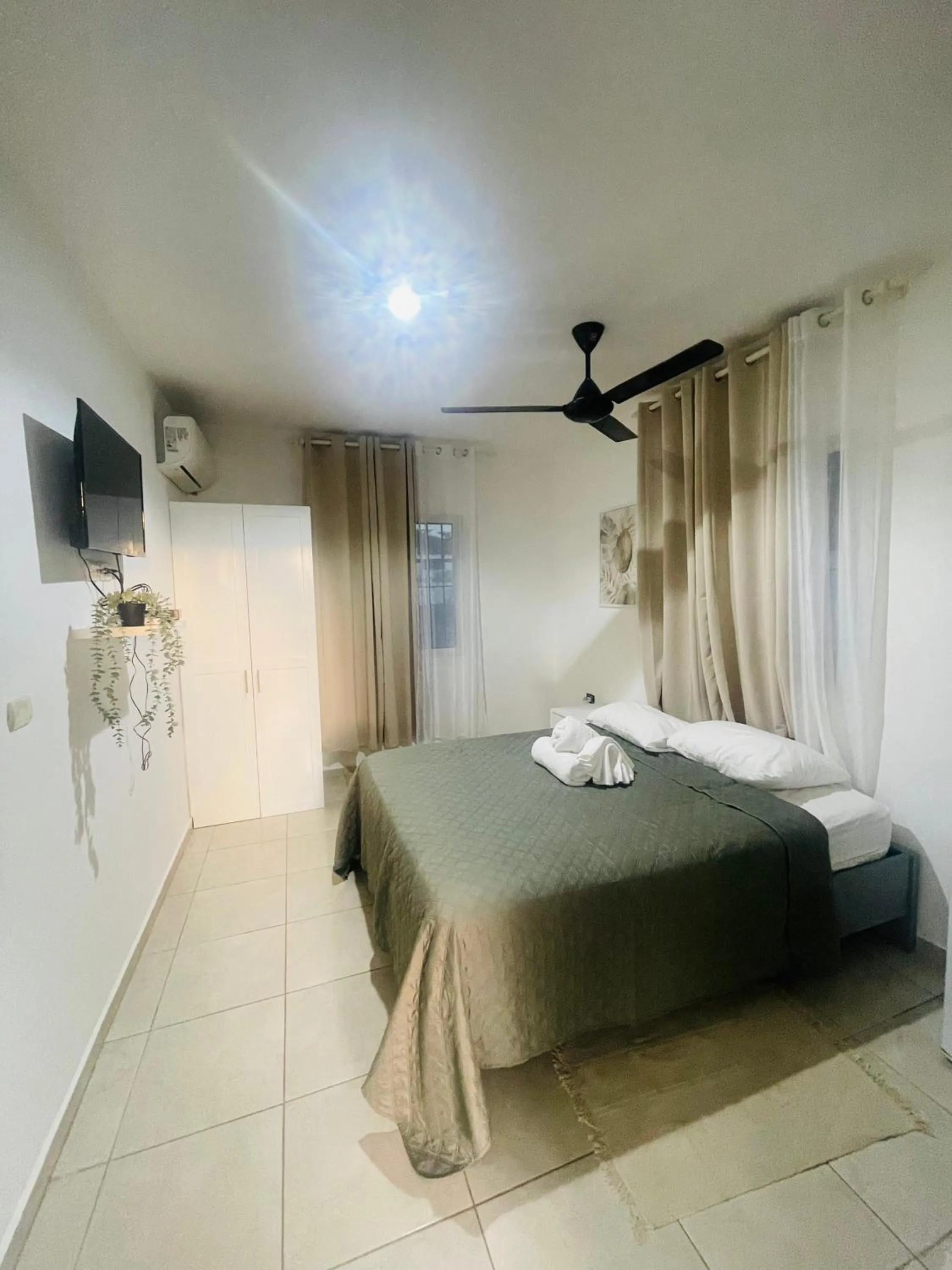 Bed in Hotel Casa Pierretta