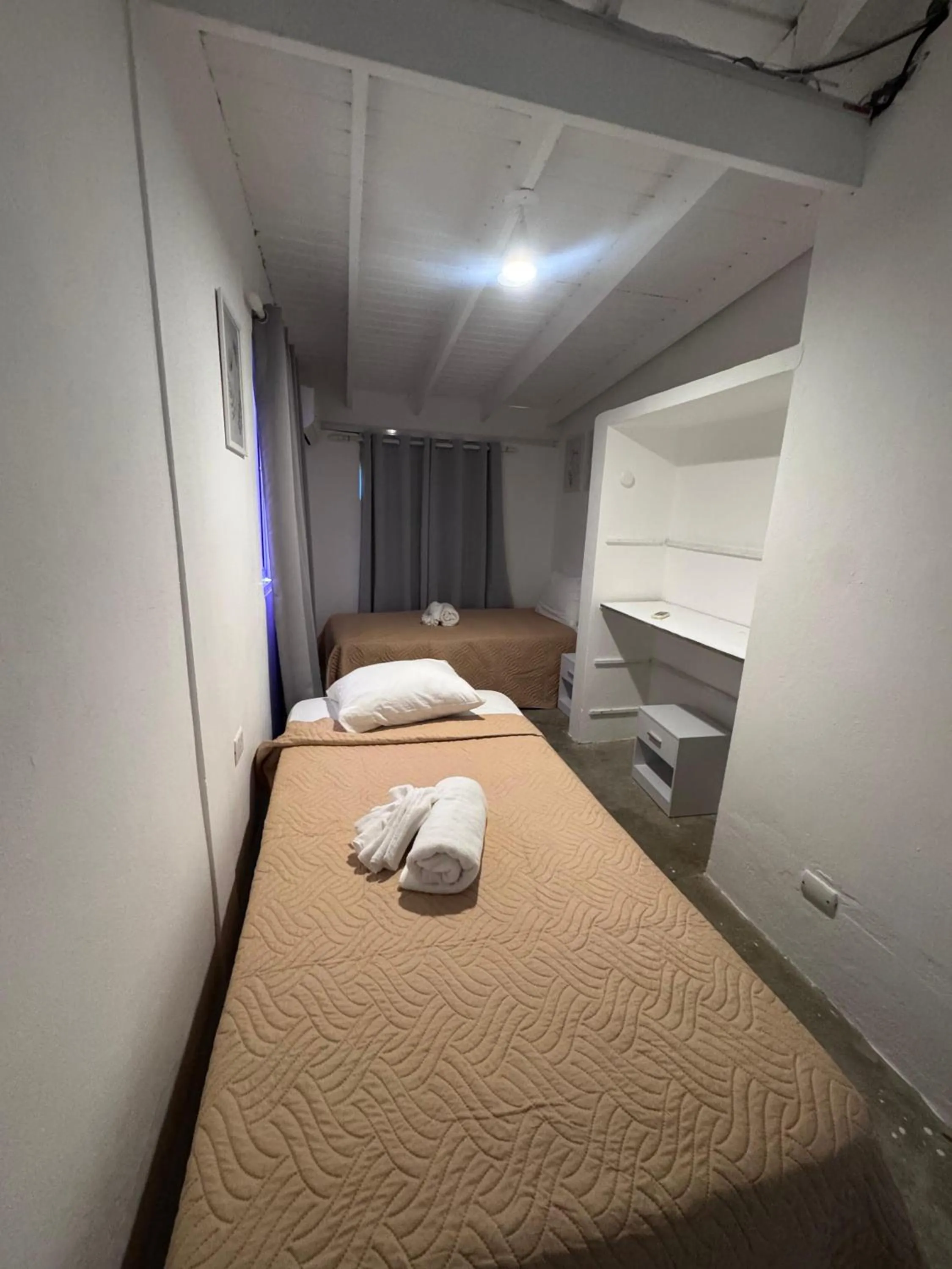 Bed in Hotel Casa Pierretta