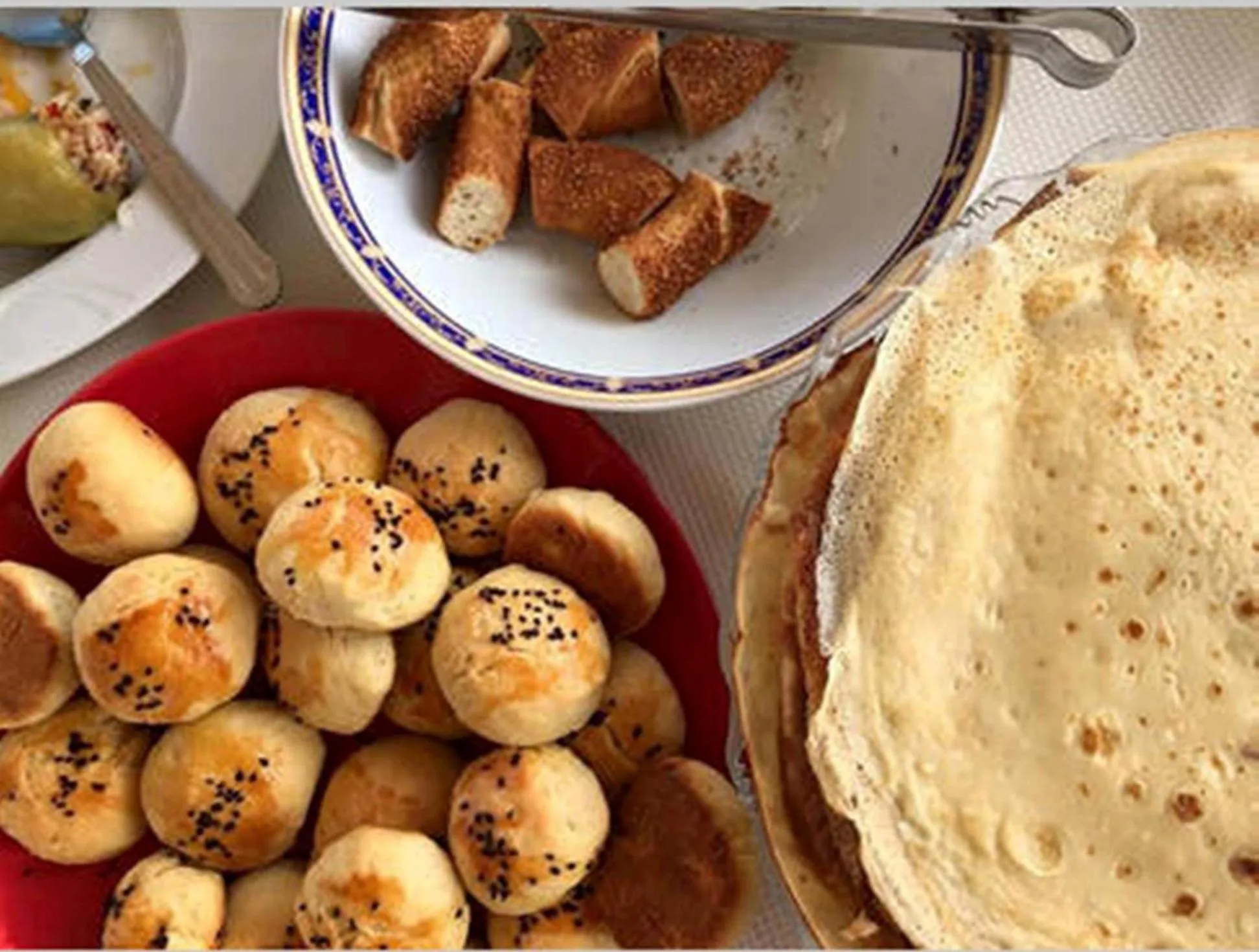 Food close-up in Hotel Buhara Family Inn